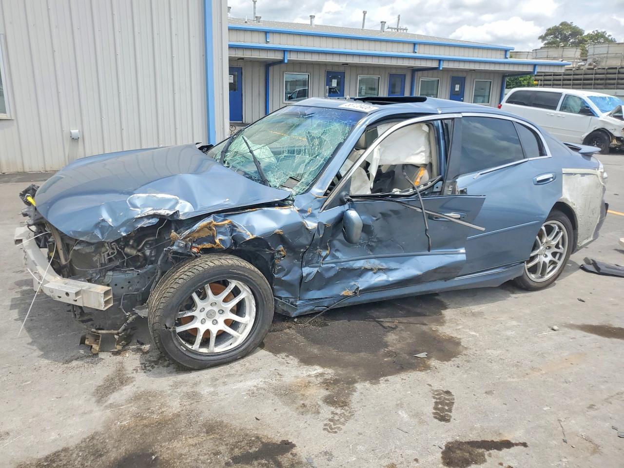 2006 Infiniti G35 Base Blue vin: JNKCV51E36M513992
