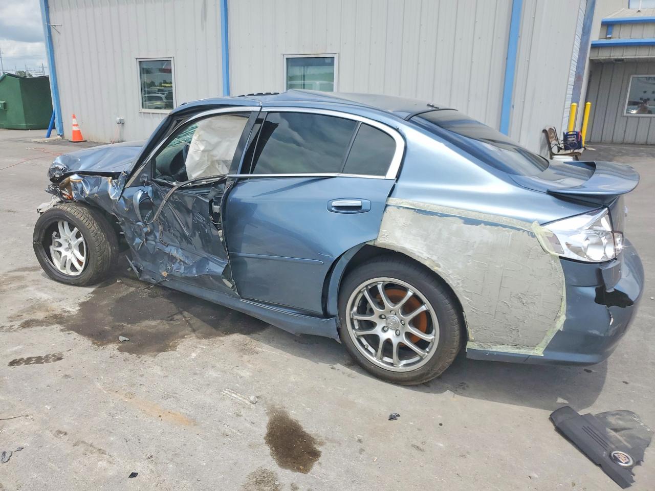 2006 Infiniti G35 Base Blue vin: JNKCV51E36M513992