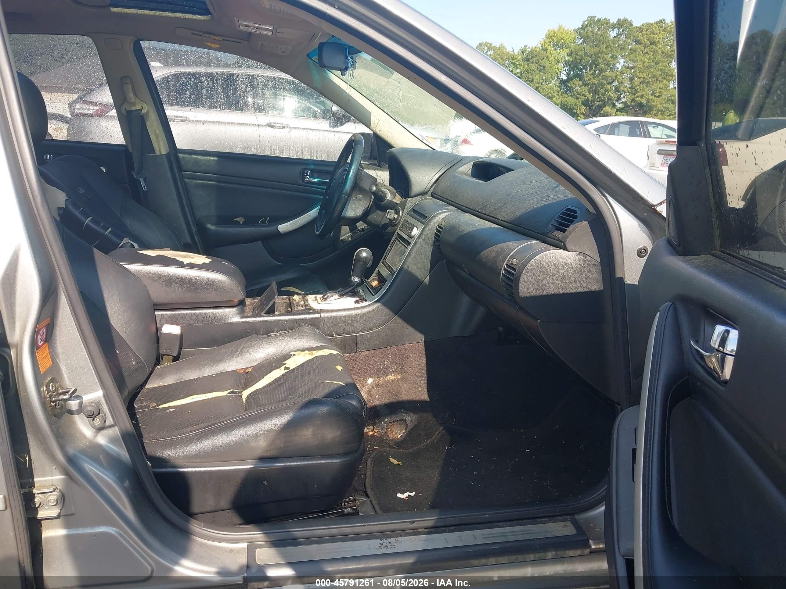 2006 Infiniti G35   Silver vin: JNKCV51E36M518920
