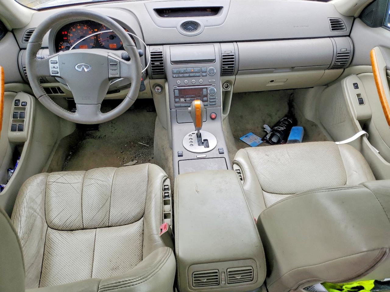 2003 Infiniti G35 Base Серебряный vin: JNKCV51E43M311027