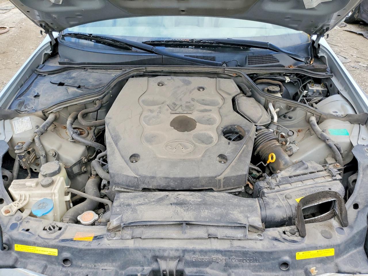 2003 Infiniti G35 Base Серебряный vin: JNKCV51E43M311027