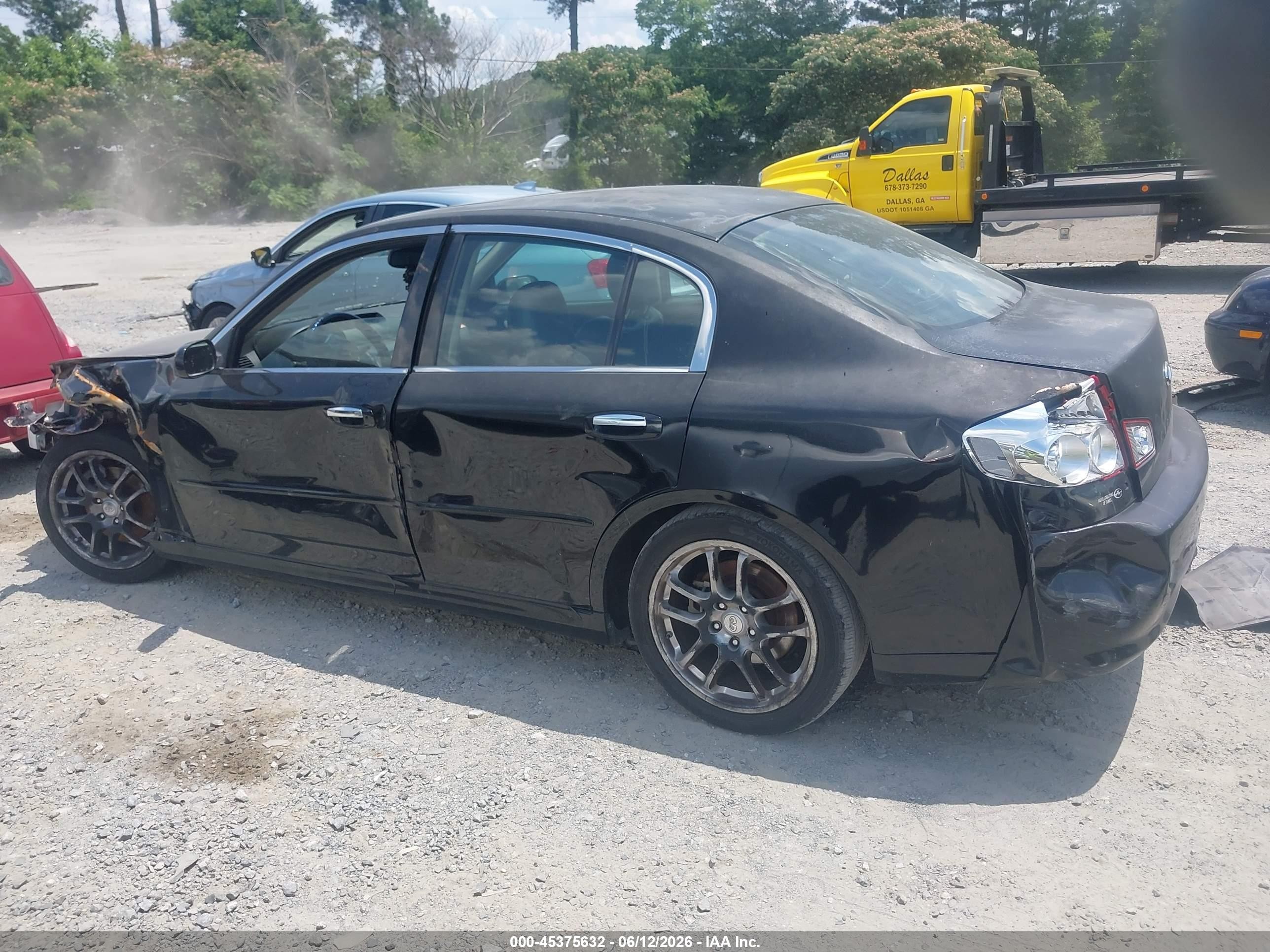 2005 Infiniti G35   Черный vin: JNKCV51E45M208449