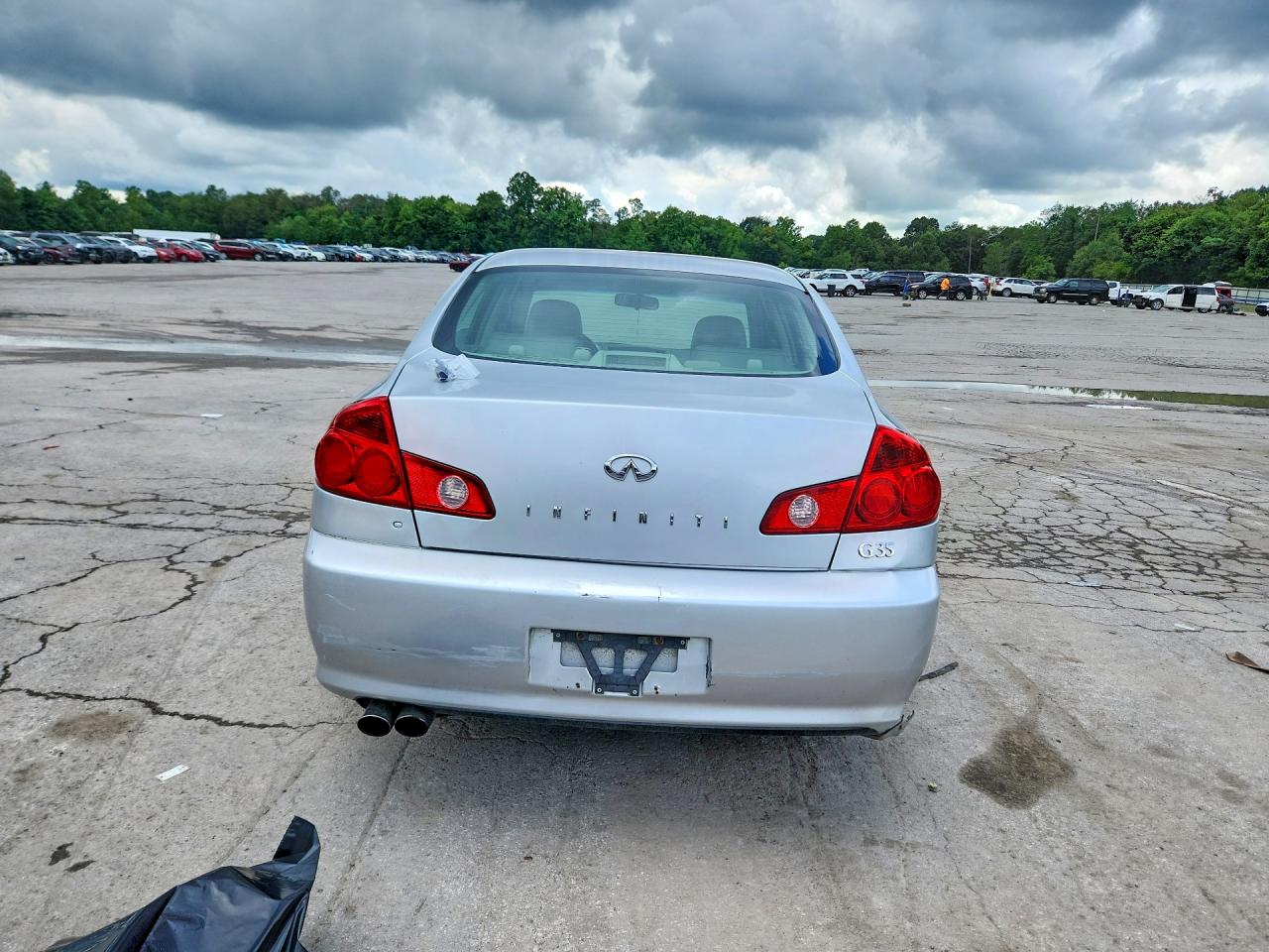 2006 Infiniti G35 Base Silver vin: JNKCV51E46M504203
