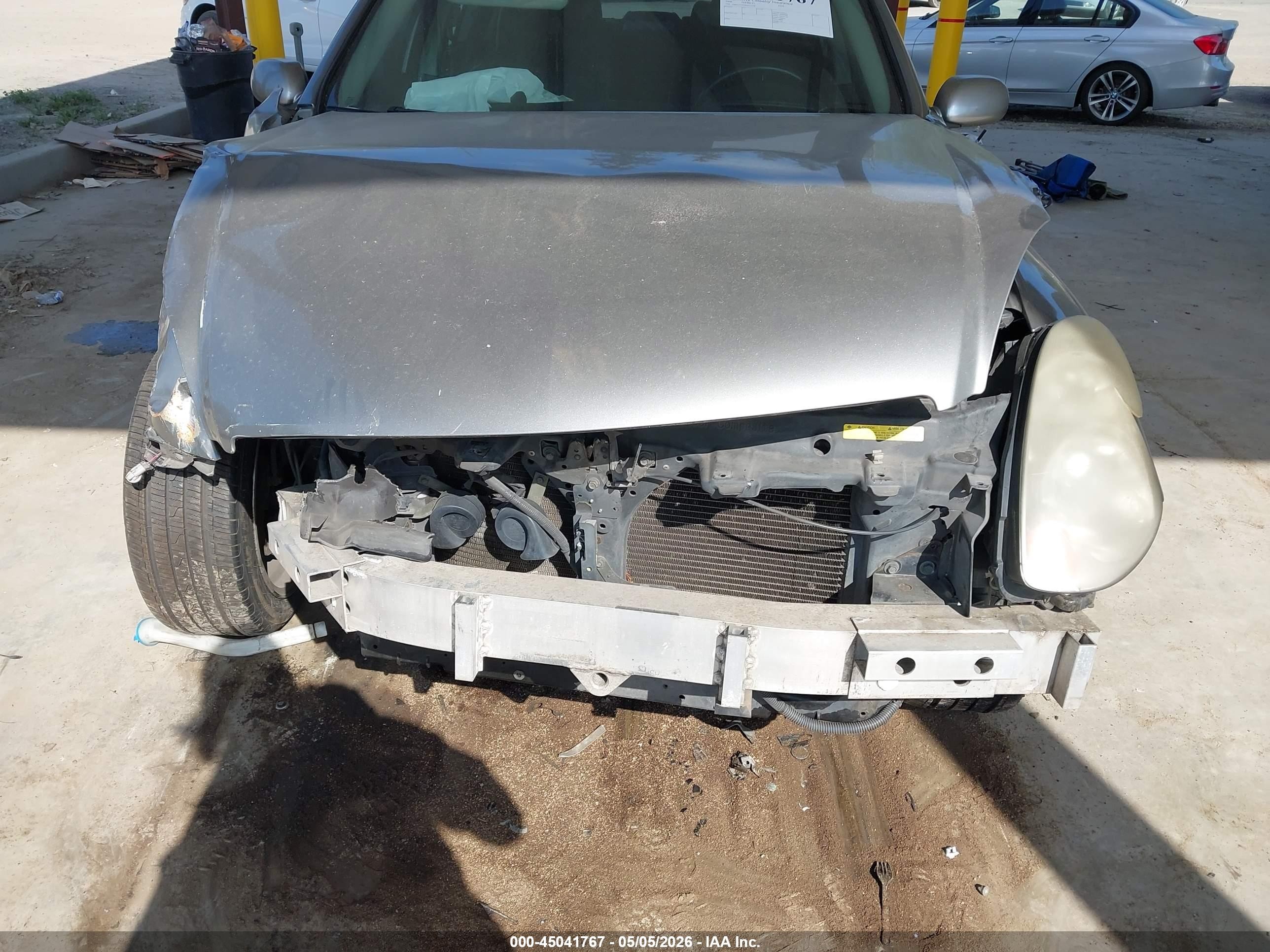2006 Infiniti G35   Серебряный vin: JNKCV51E46M512978