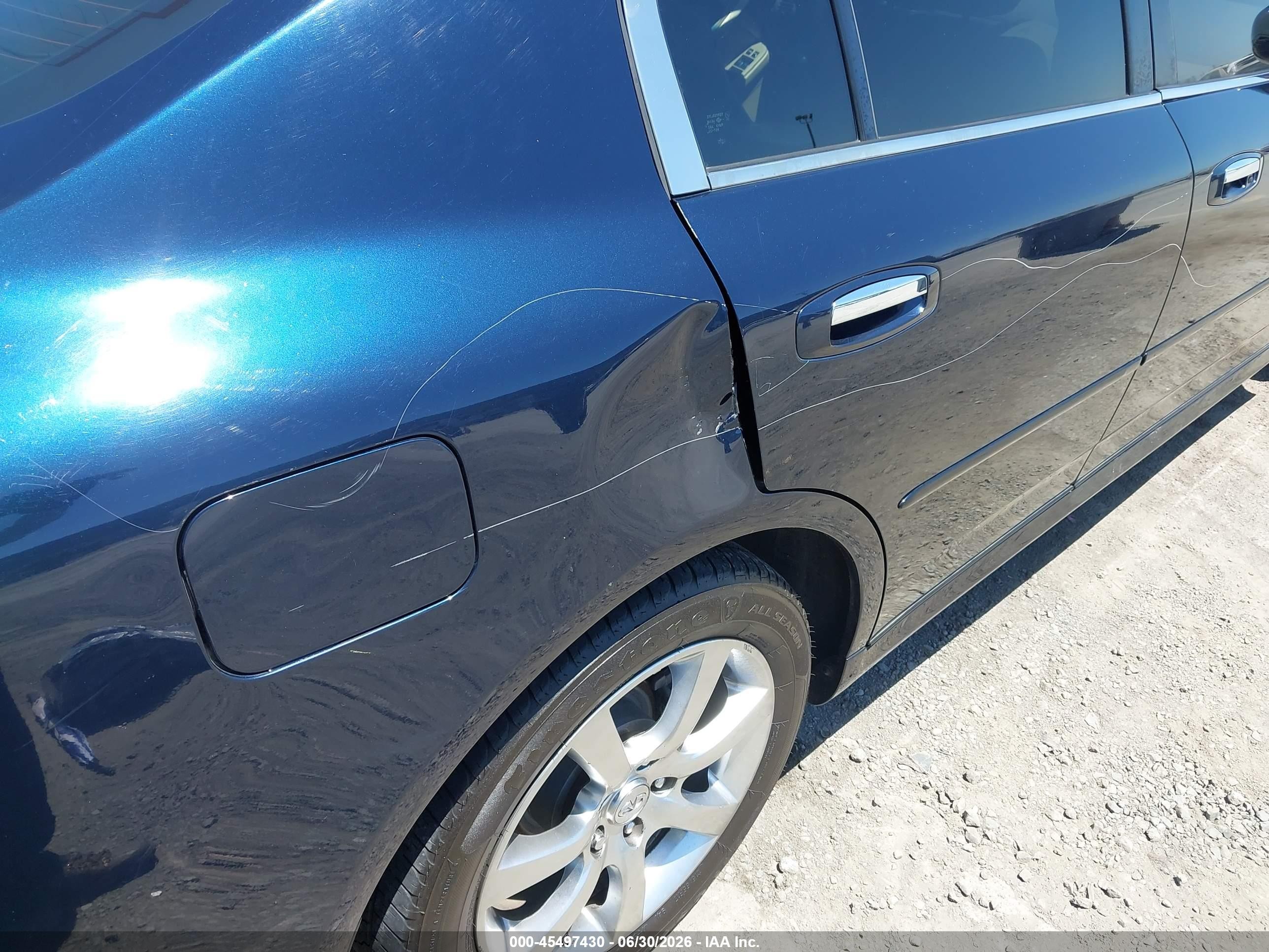 2006 Infiniti G35 Dark Blue vin: JNKCV51E46M514231