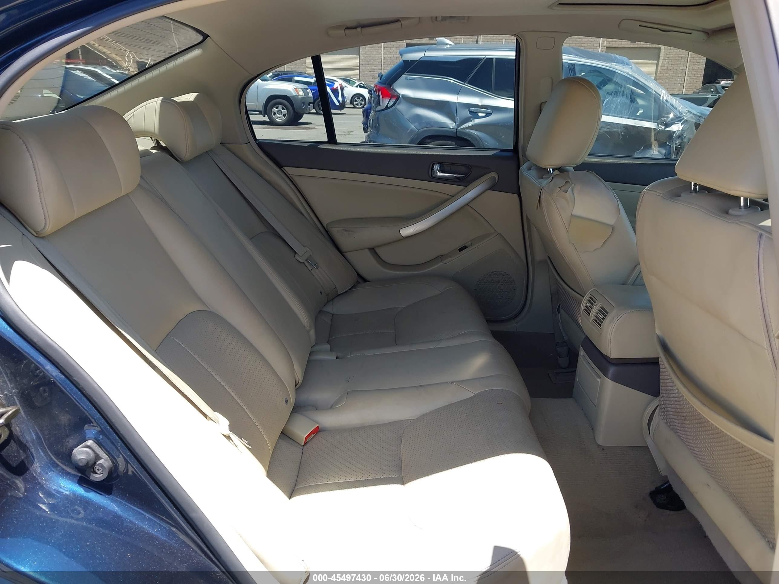 2006 Infiniti G35 Dark Blue vin: JNKCV51E46M514231