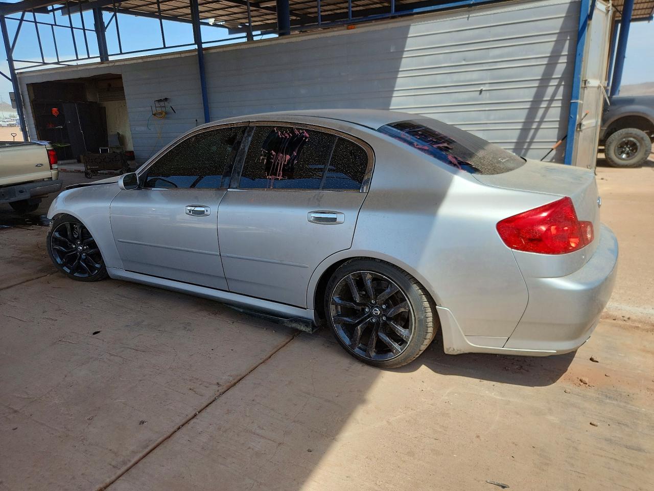 2006 Infiniti G35 Base Silver vin: JNKCV51E56M506641
