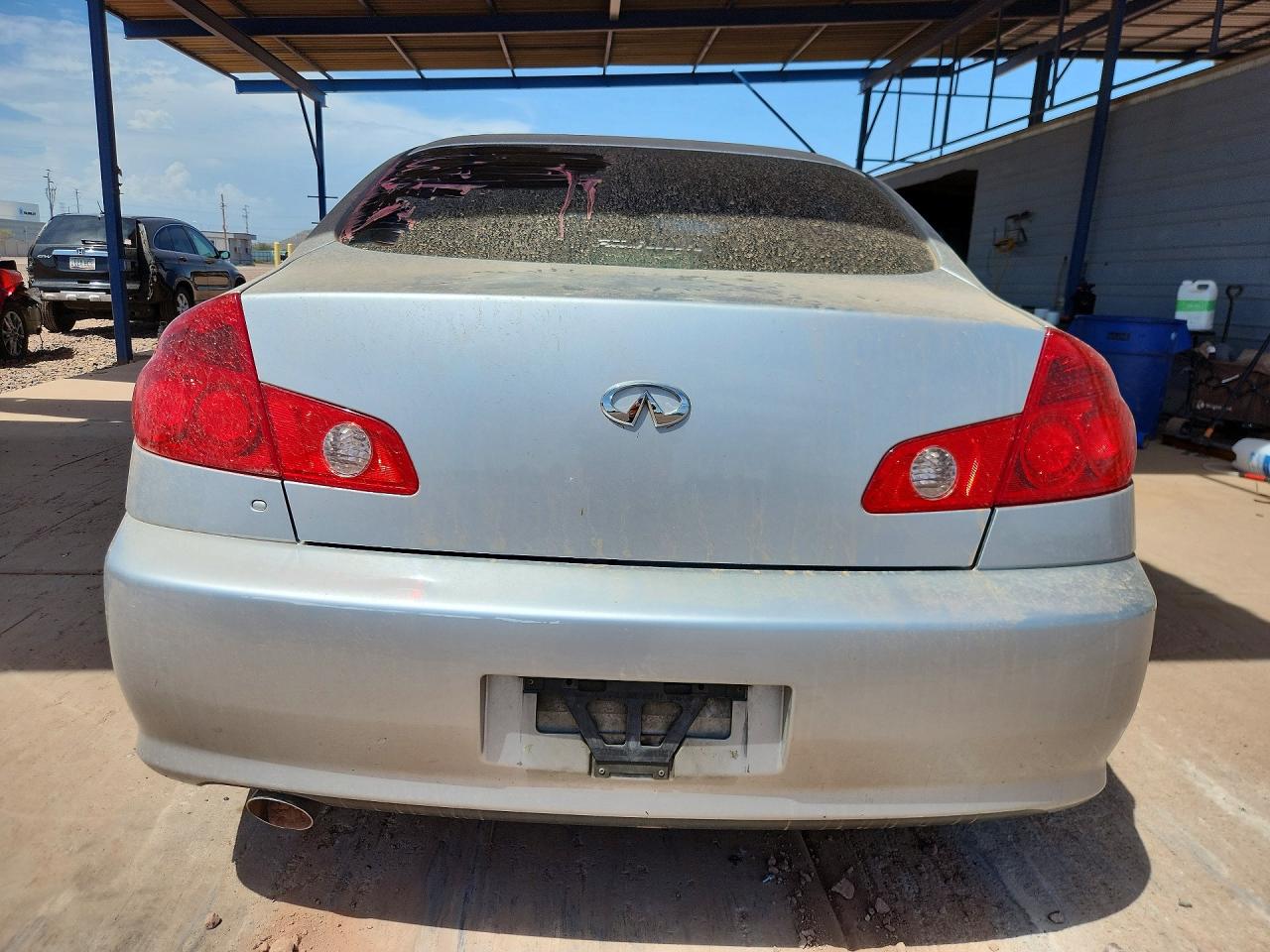2006 Infiniti G35 Base Silver vin: JNKCV51E56M506641