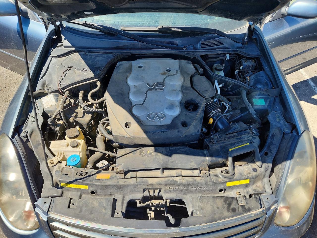 2006 Infiniti G35 Base Blue vin: JNKCV51E56M506736