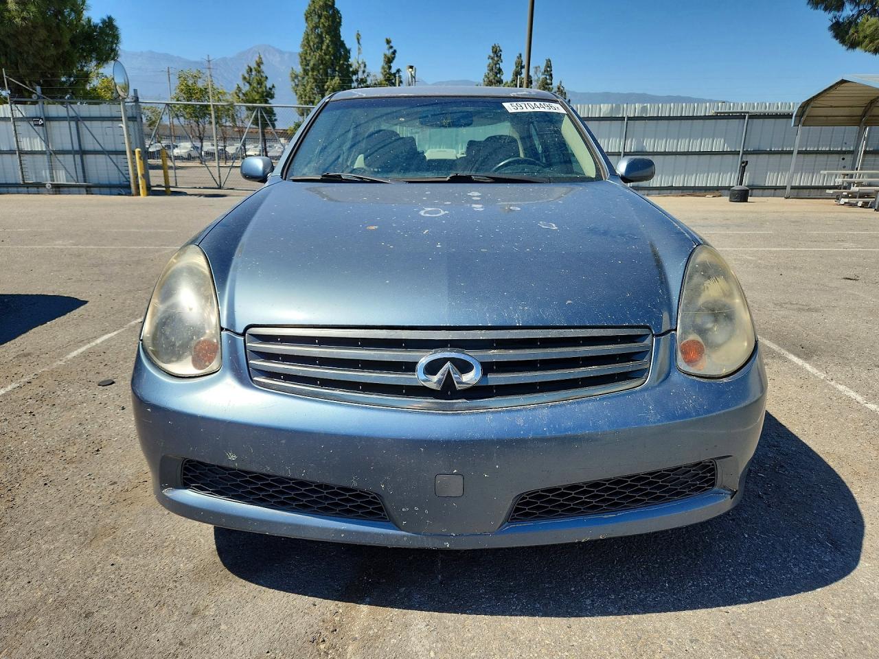 2006 Infiniti G35 Base Blue vin: JNKCV51E56M506736