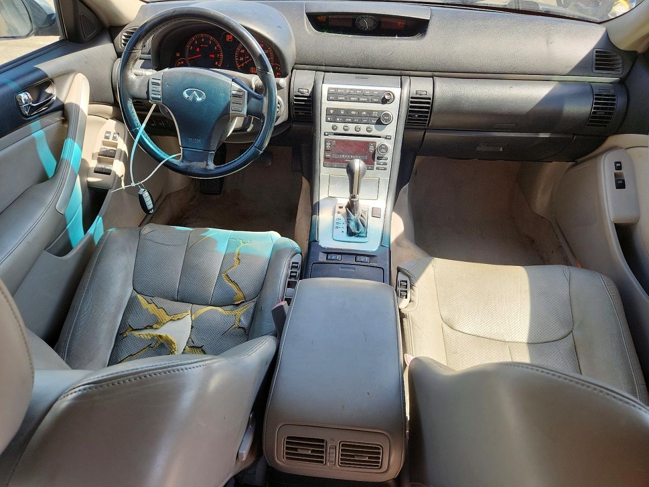 2006 Infiniti G35 Base Blue vin: JNKCV51E56M506736