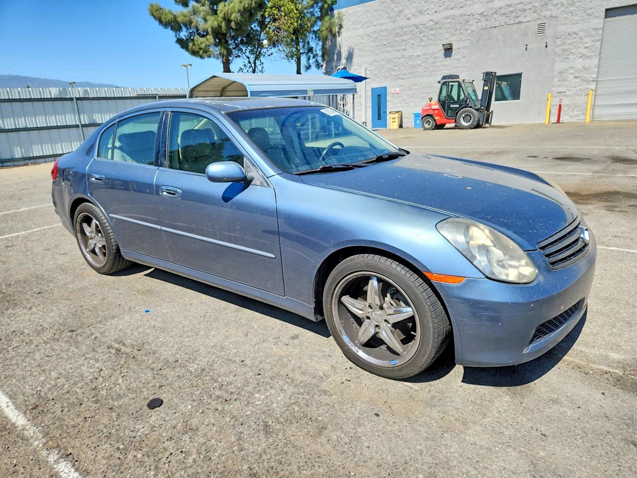 2006 Infiniti G35 Base Blue vin: JNKCV51E56M506736