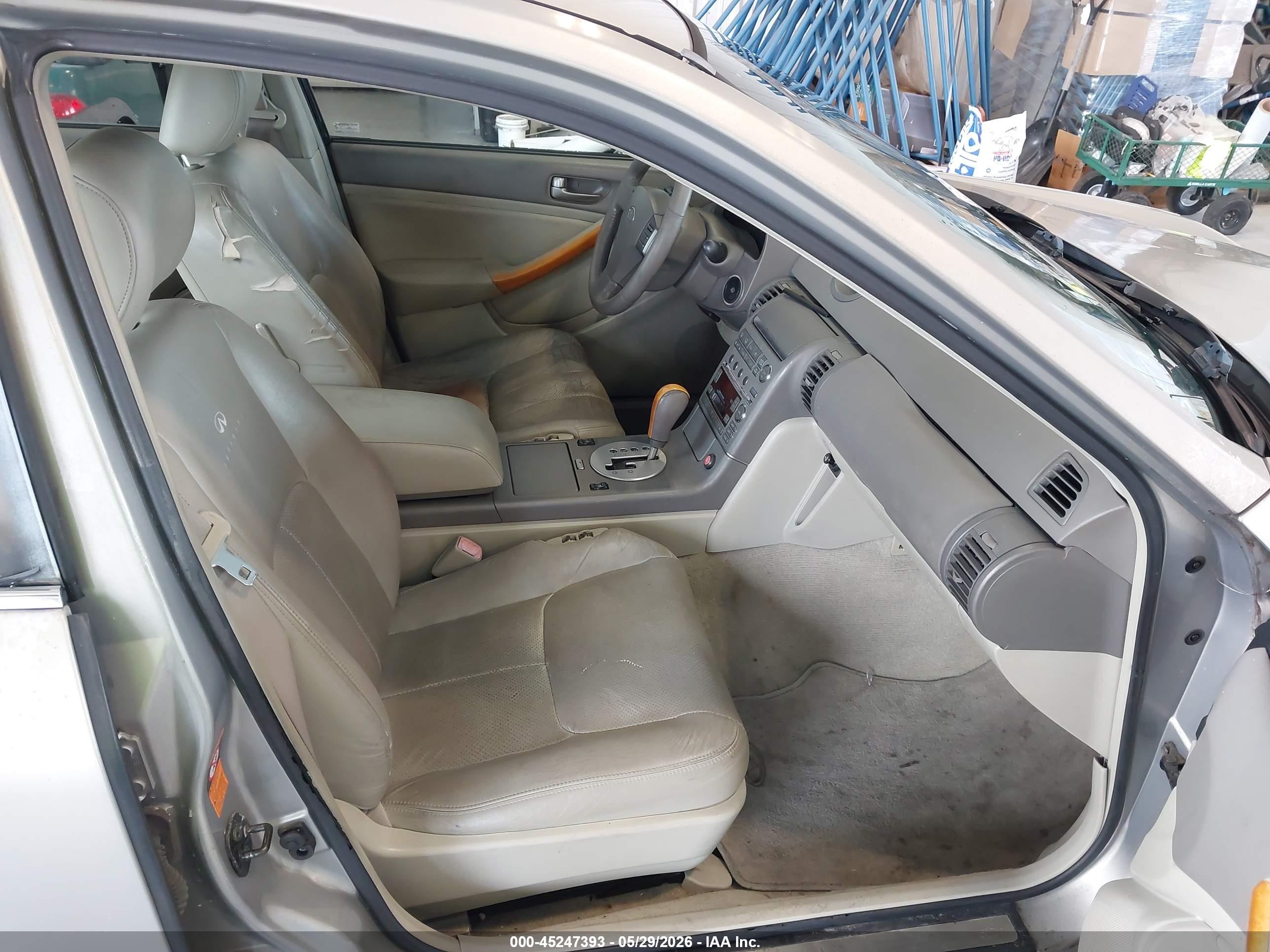 2003 Infiniti G35 Luxury Leather Tan vin: JNKCV51E63M302622