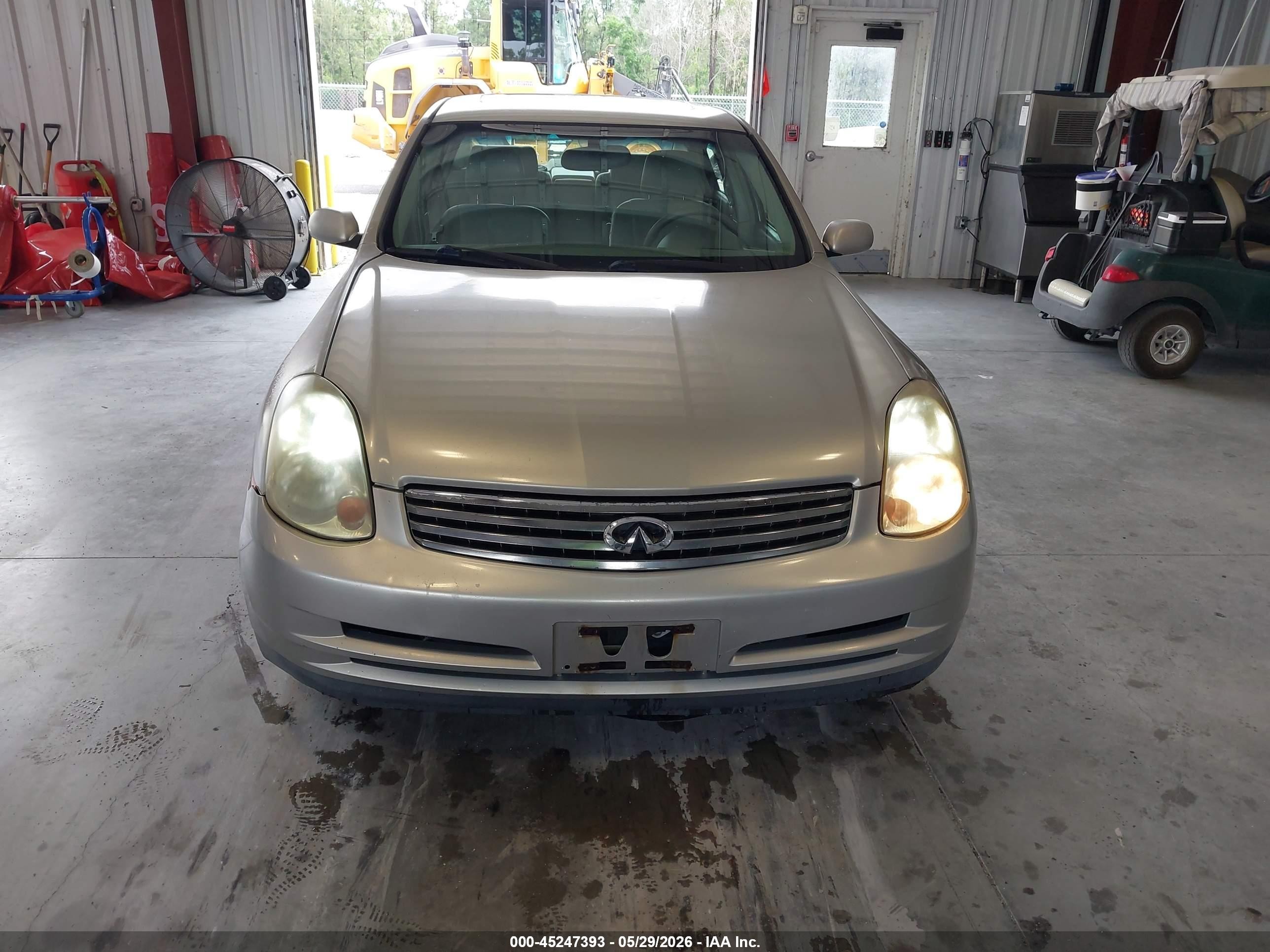 2003 Infiniti G35 Luxury Leather Tan vin: JNKCV51E63M302622