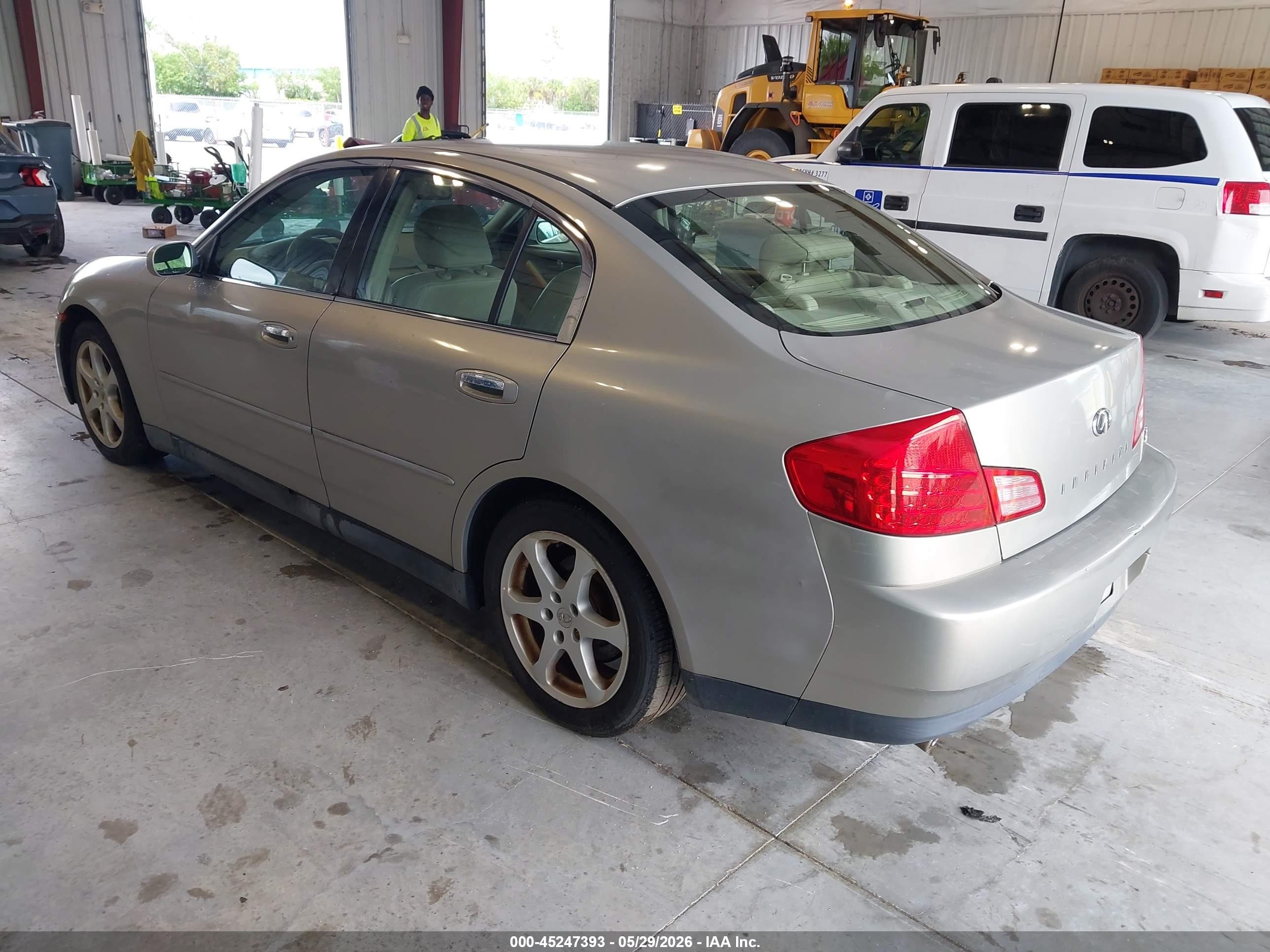 2003 Infiniti G35 Luxury Leather Tan vin: JNKCV51E63M302622