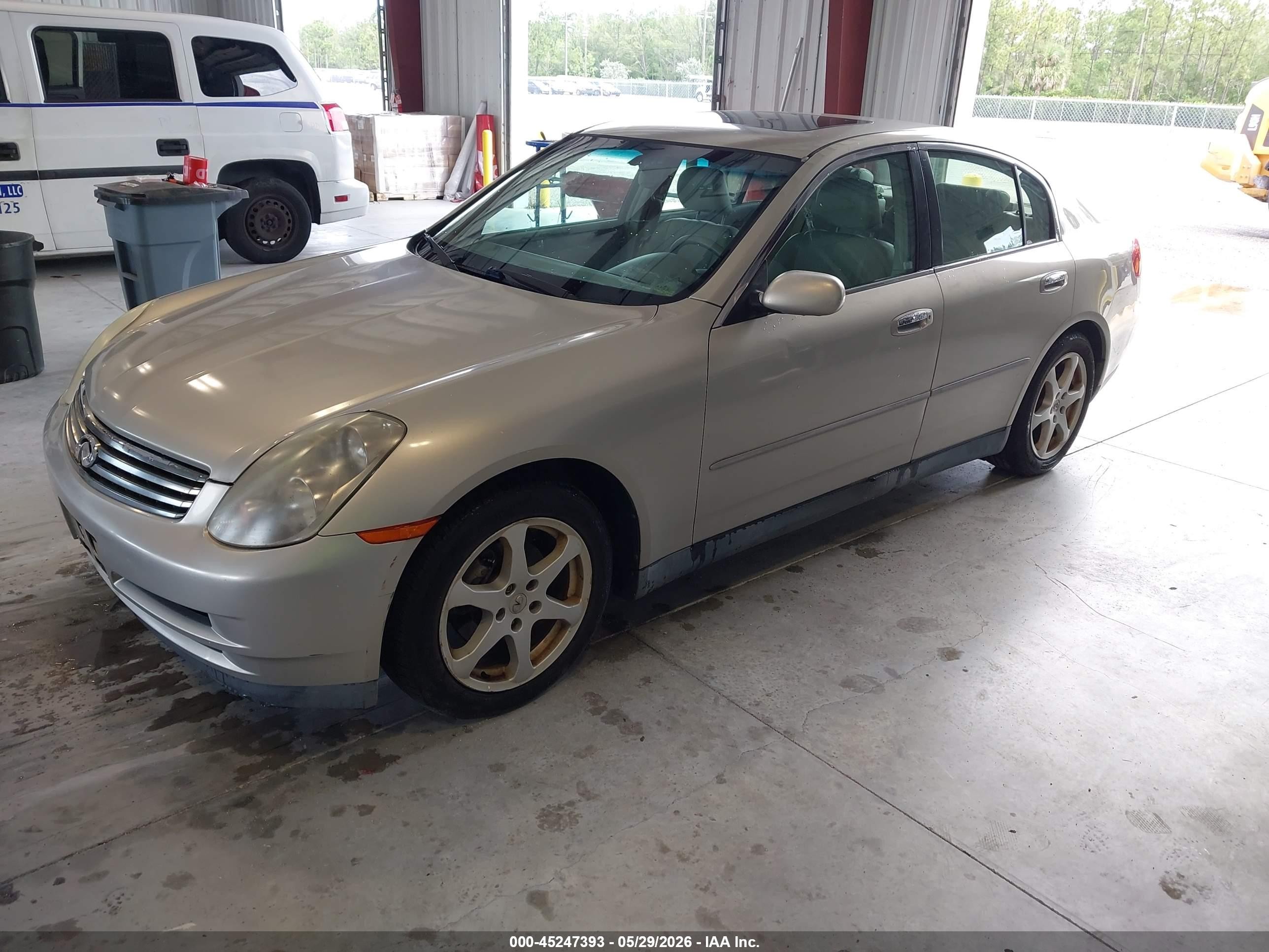 2003 Infiniti G35 Luxury Leather Tan vin: JNKCV51E63M302622