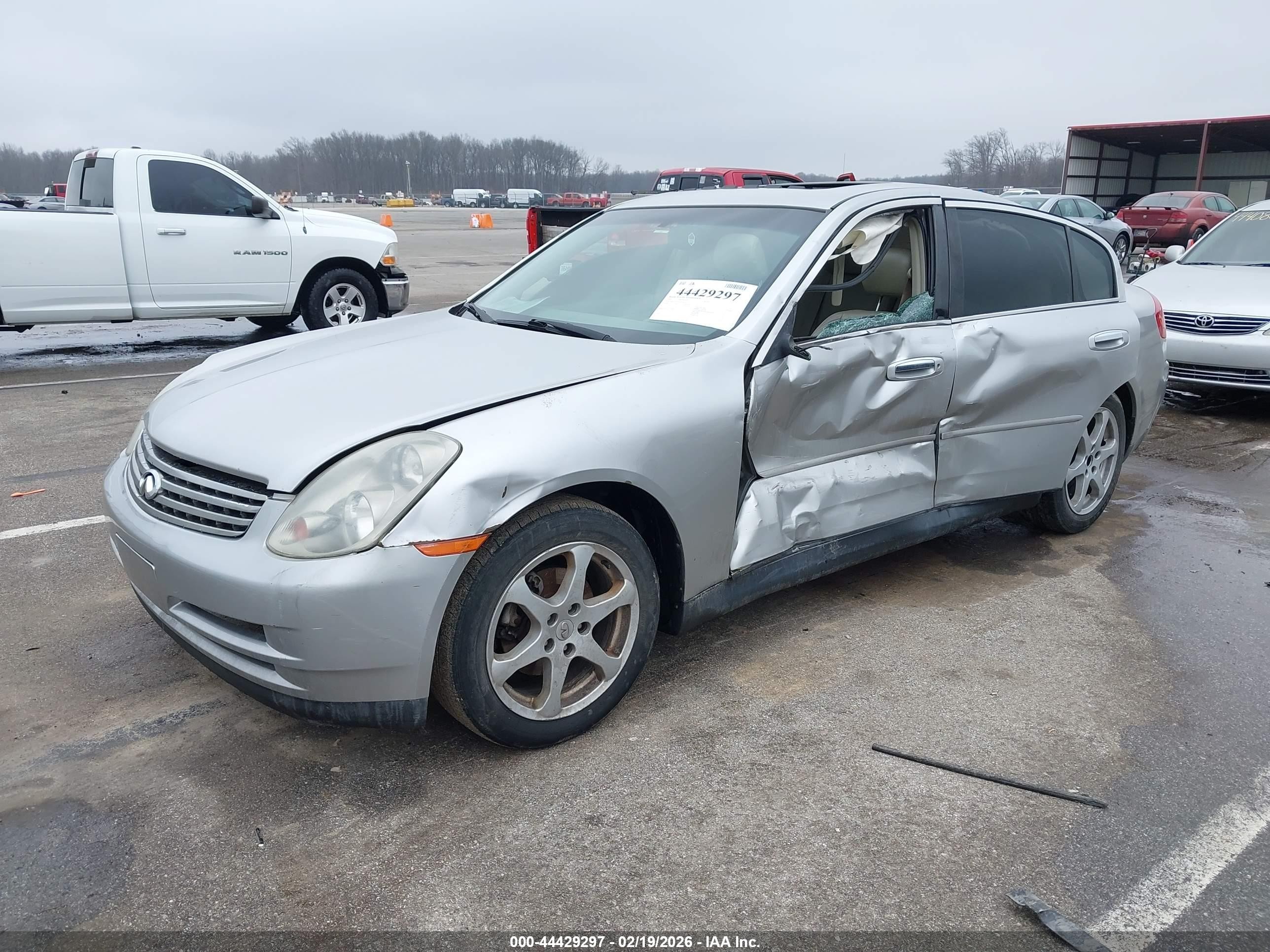 2003 Infiniti G35 Luxury Leather Silver vin: JNKCV51E63M310137