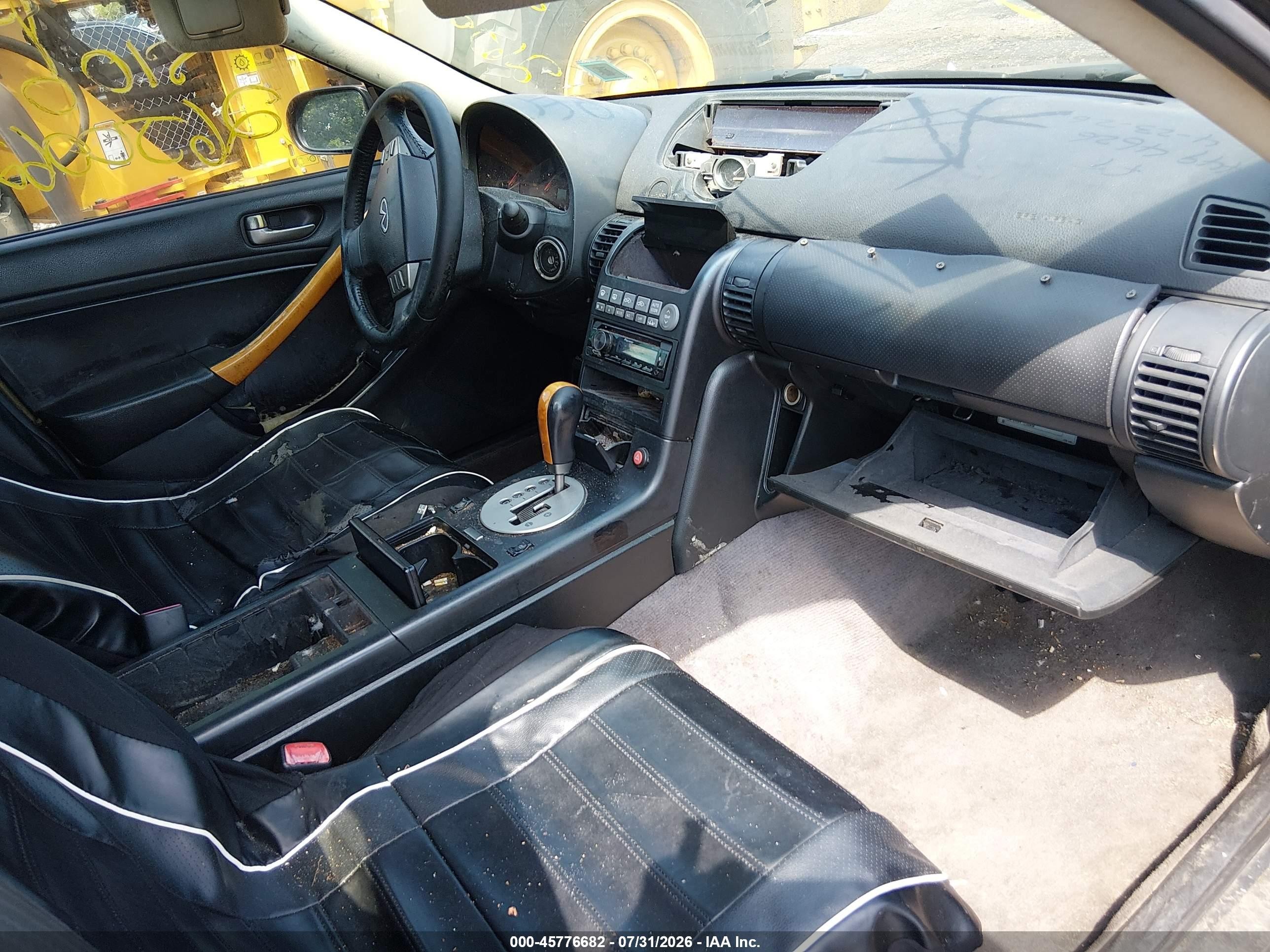 2004 Infiniti G35 Black vin: JNKCV51E64M101126