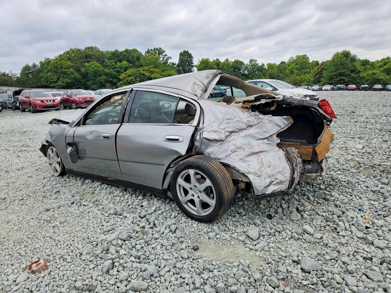 2004 Infiniti G35 Base Серебряный vin: JNKCV51E64M611962