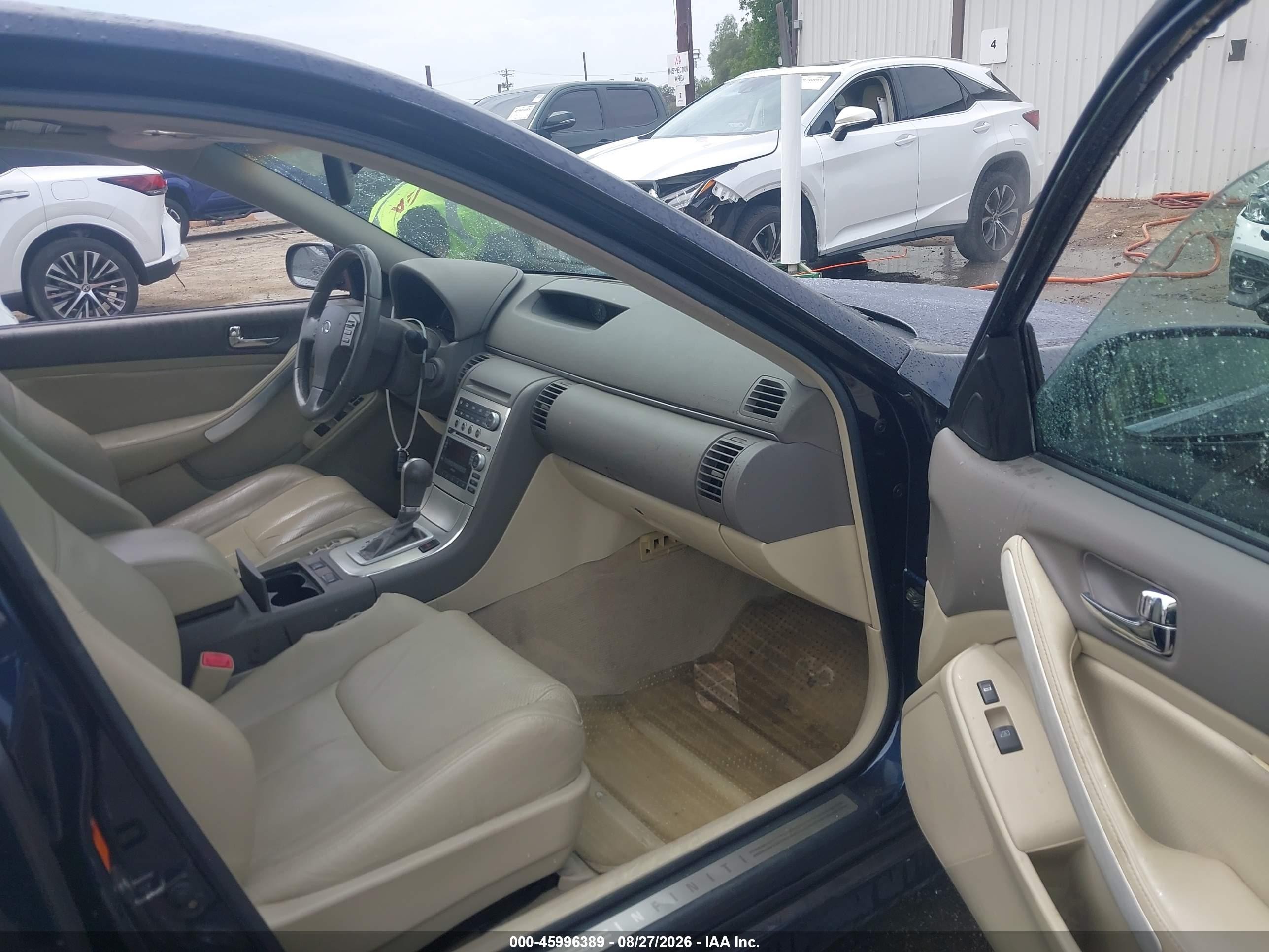 2005 Infiniti G35   Blue vin: JNKCV51E65M205696
