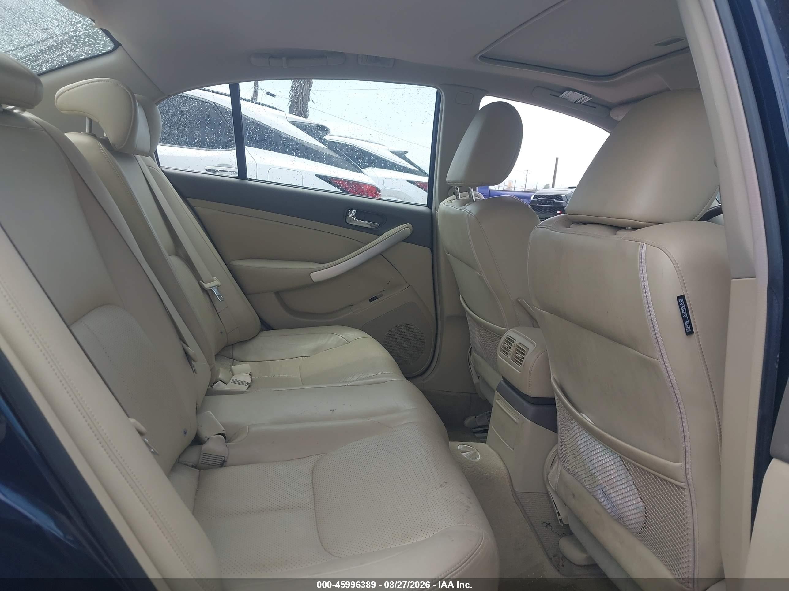 2005 Infiniti G35   Blue vin: JNKCV51E65M205696