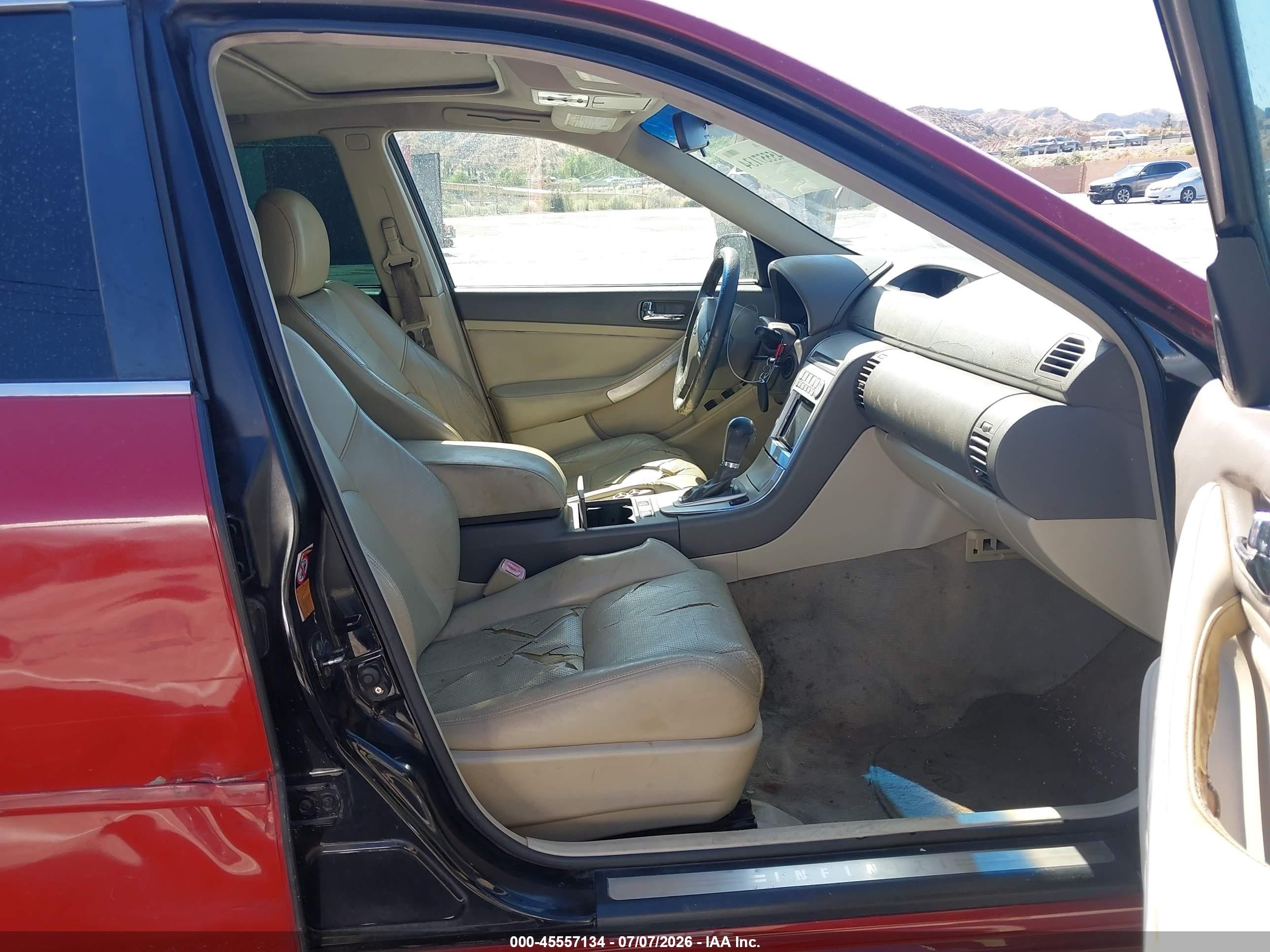 2006 Infiniti G35 Красный vin: JNKCV51E66M500976