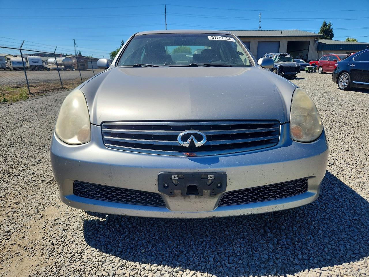2006 Infiniti G35 Base Silver vin: JNKCV51E66M504610