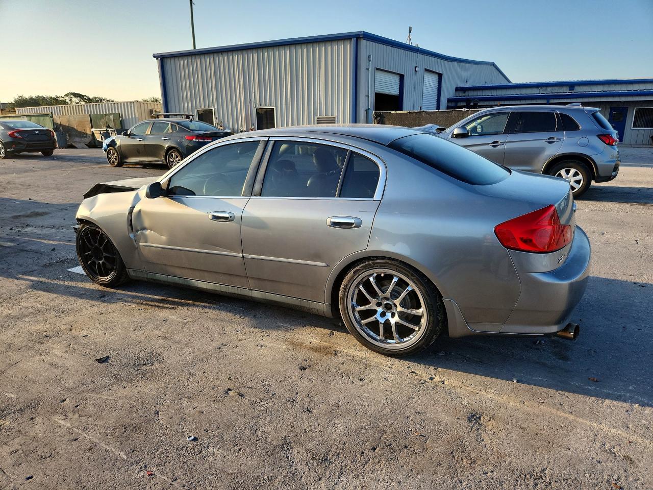 2006 Infiniti G35 Base Silver vin: JNKCV51E66M518233