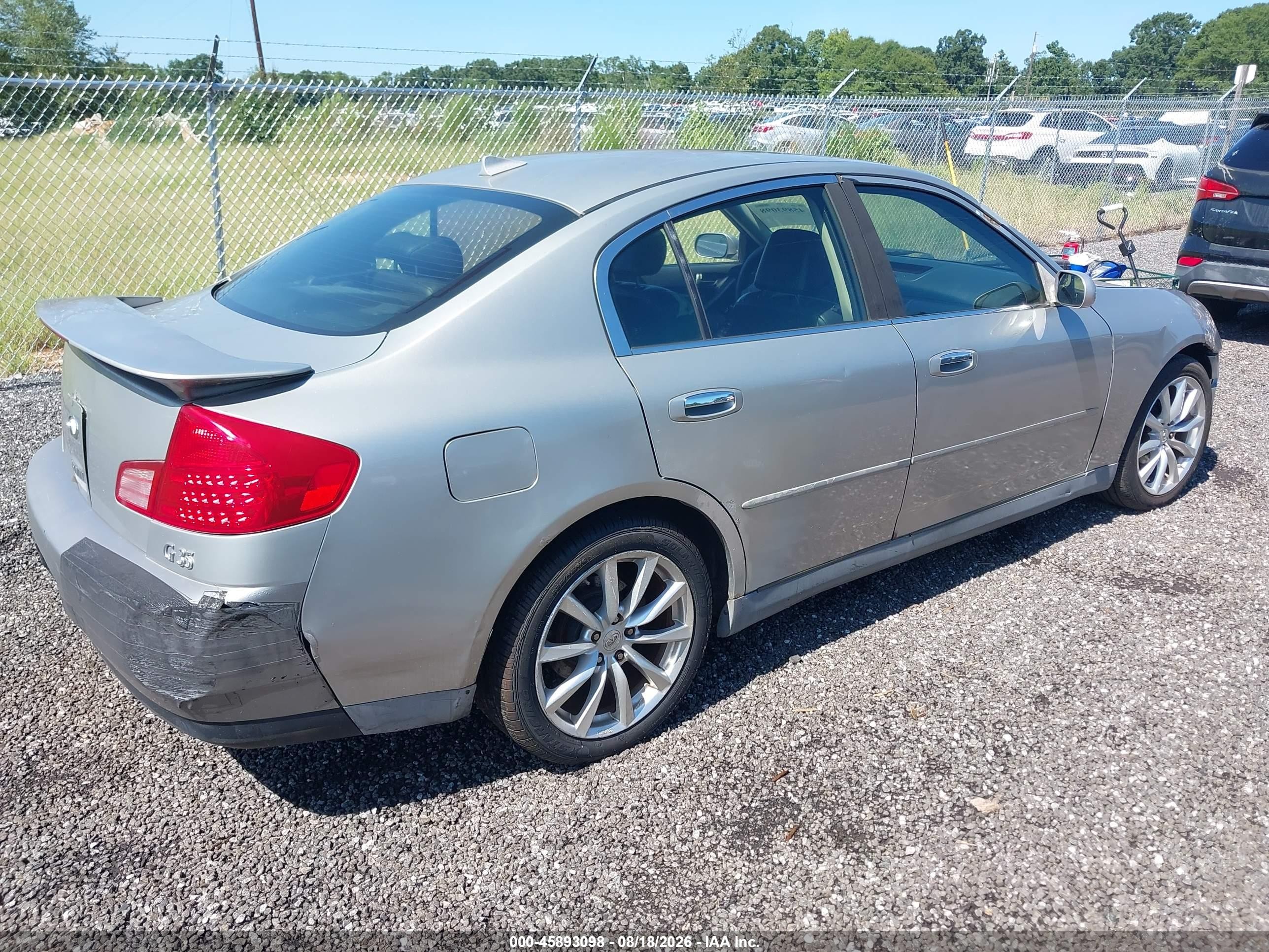 2003 Infiniti G35 Luxury Leather Silver vin: JNKCV51E73M024197