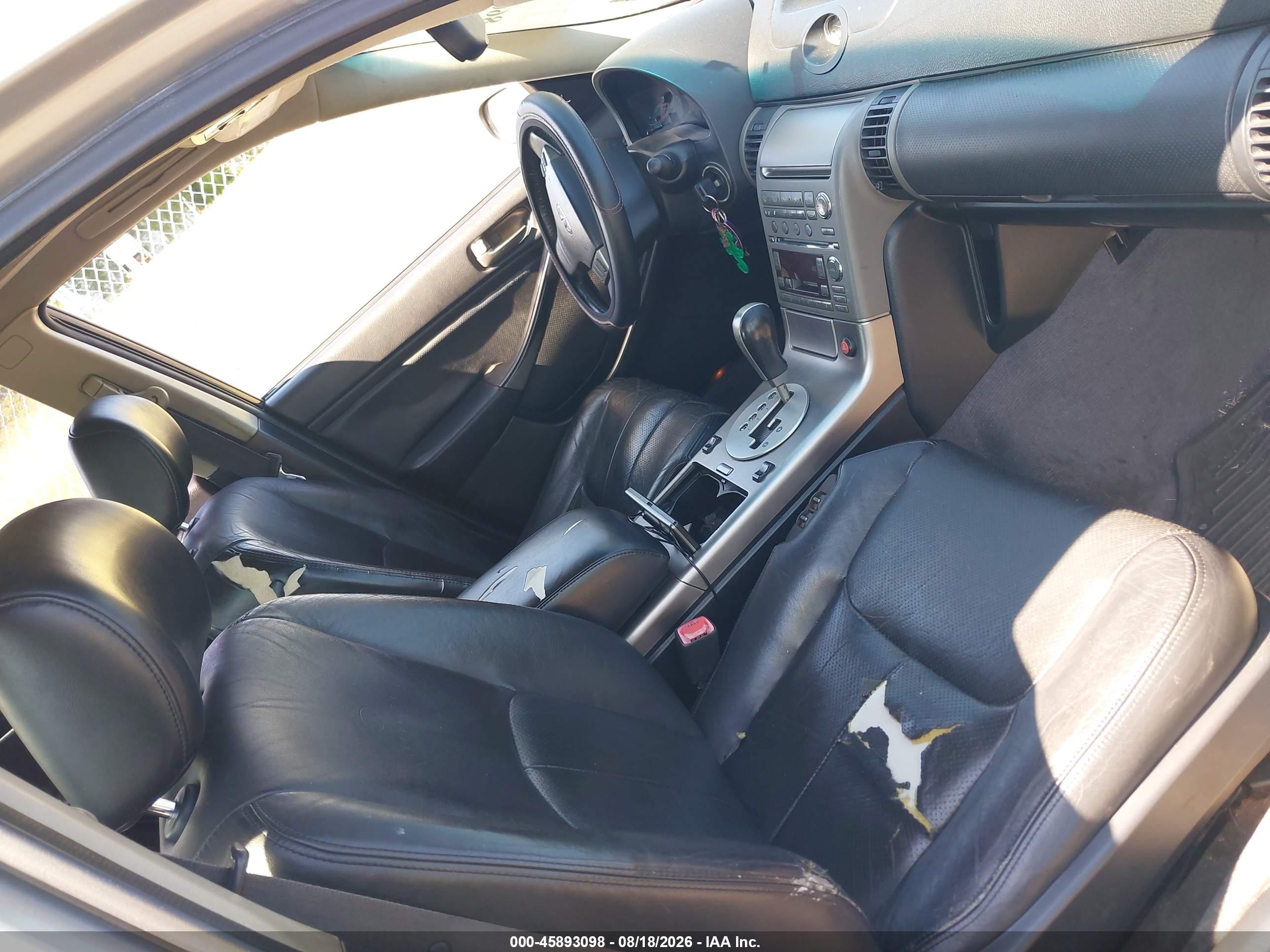2003 Infiniti G35 Luxury Leather Silver vin: JNKCV51E73M024197