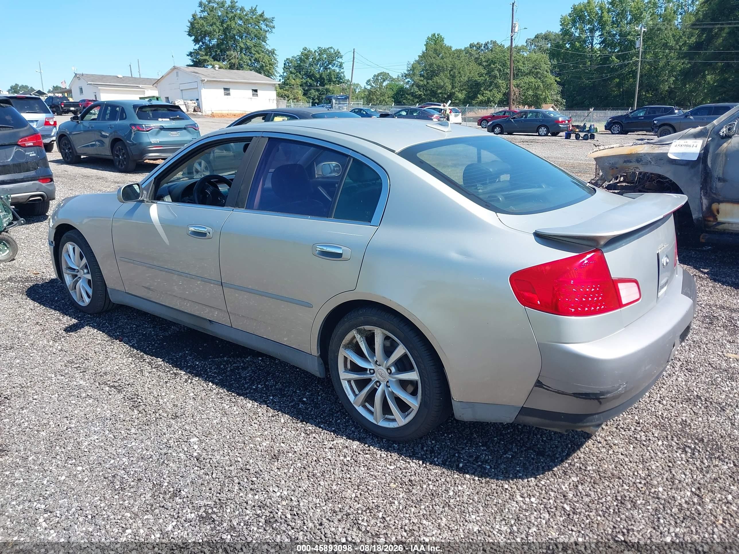 2003 Infiniti G35 Luxury Leather Silver vin: JNKCV51E73M024197