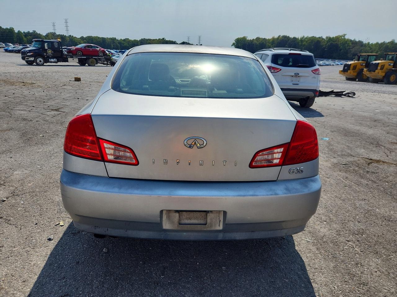 2003 Infiniti G35 Base Silver vin: JNKCV51E73M309000