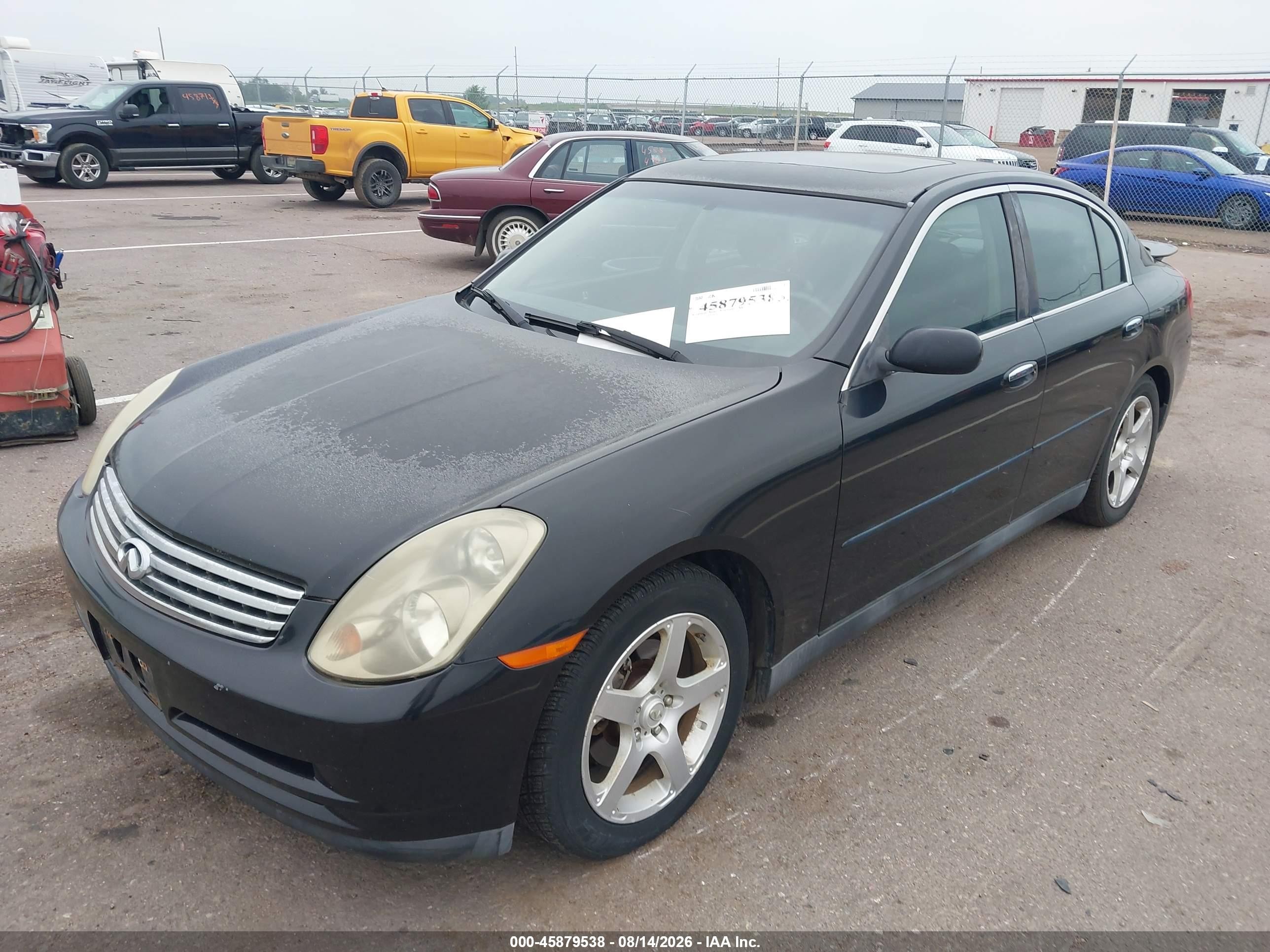2004 Infiniti G35 Black vin: JNKCV51E74M110207