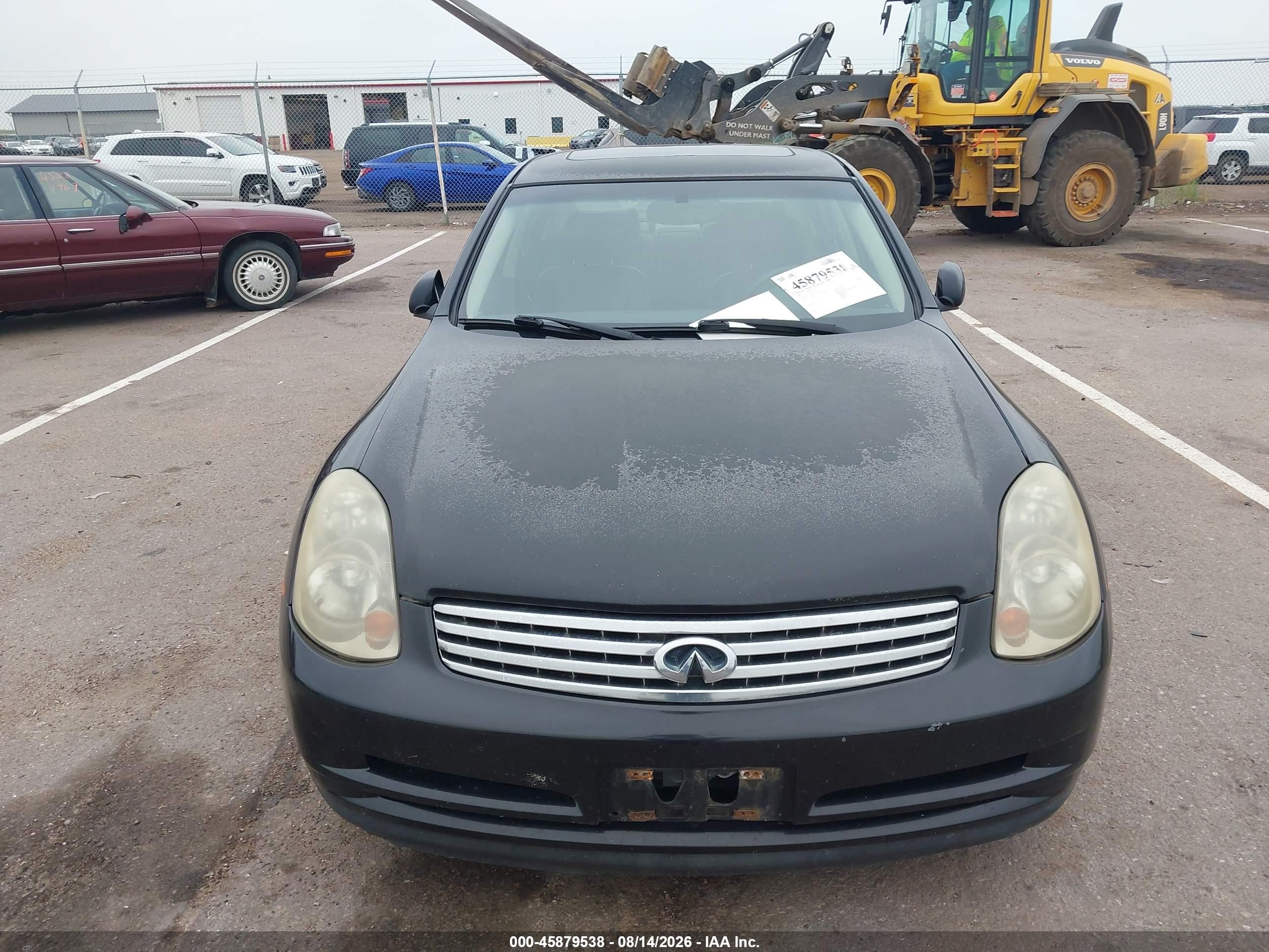 2004 Infiniti G35 Black vin: JNKCV51E74M110207