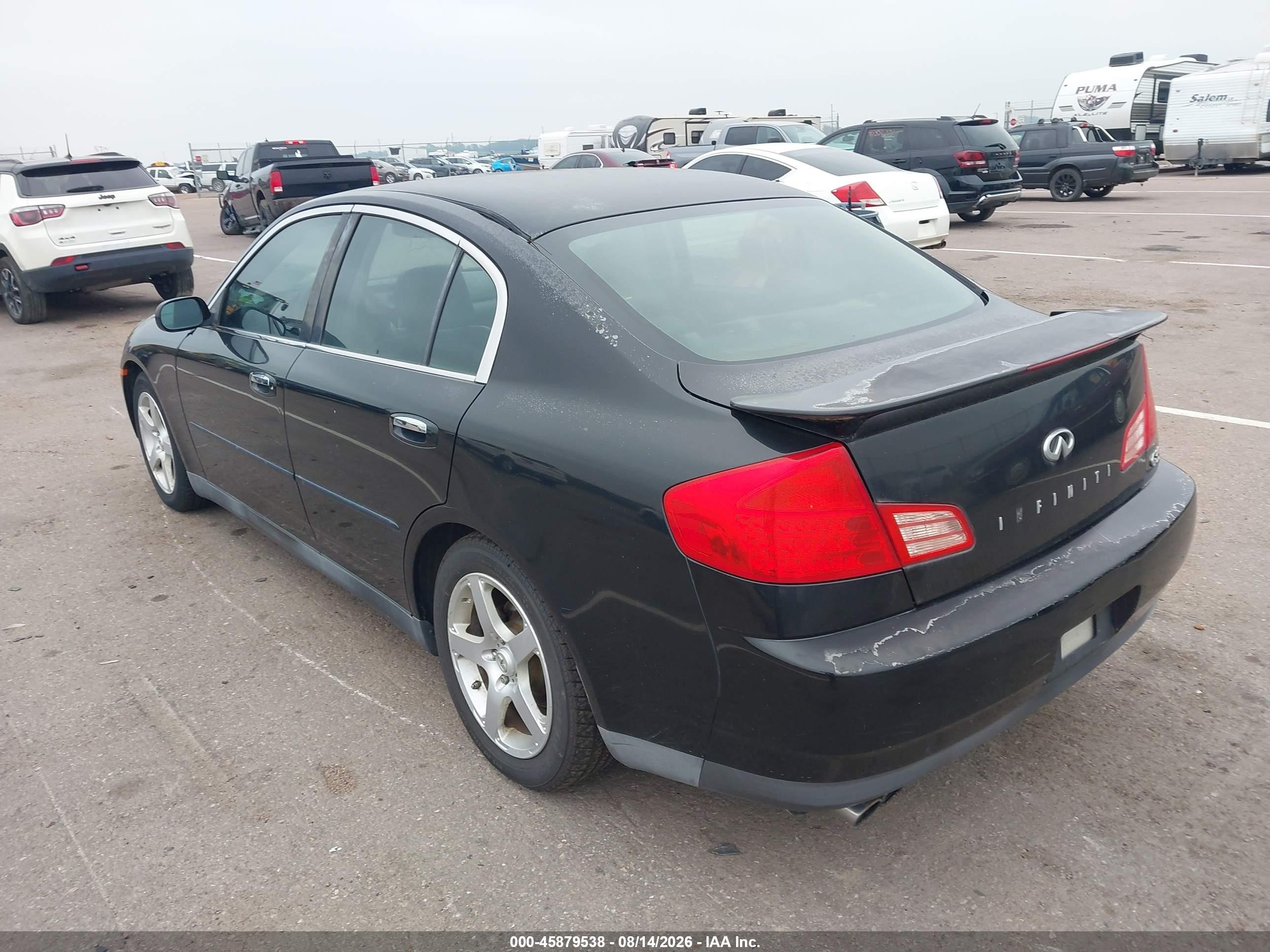2004 Infiniti G35 Black vin: JNKCV51E74M110207