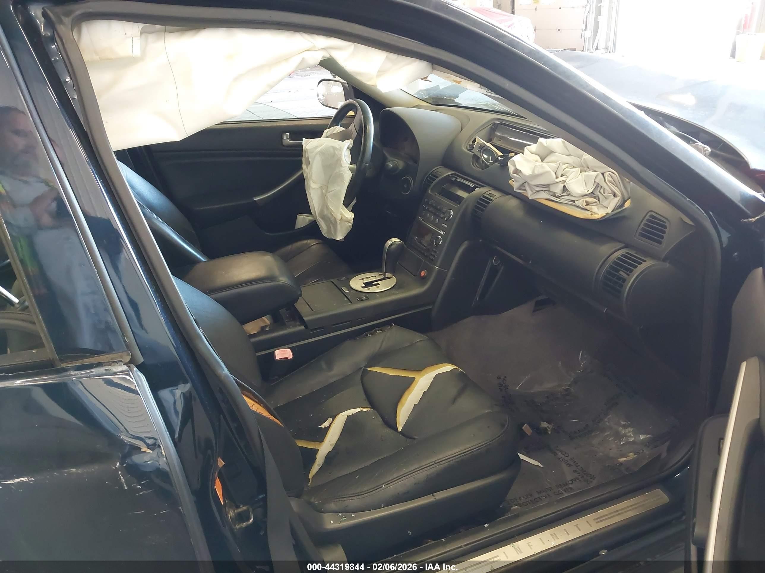 2004 Infiniti G35   Black vin: JNKCV51E84M114296
