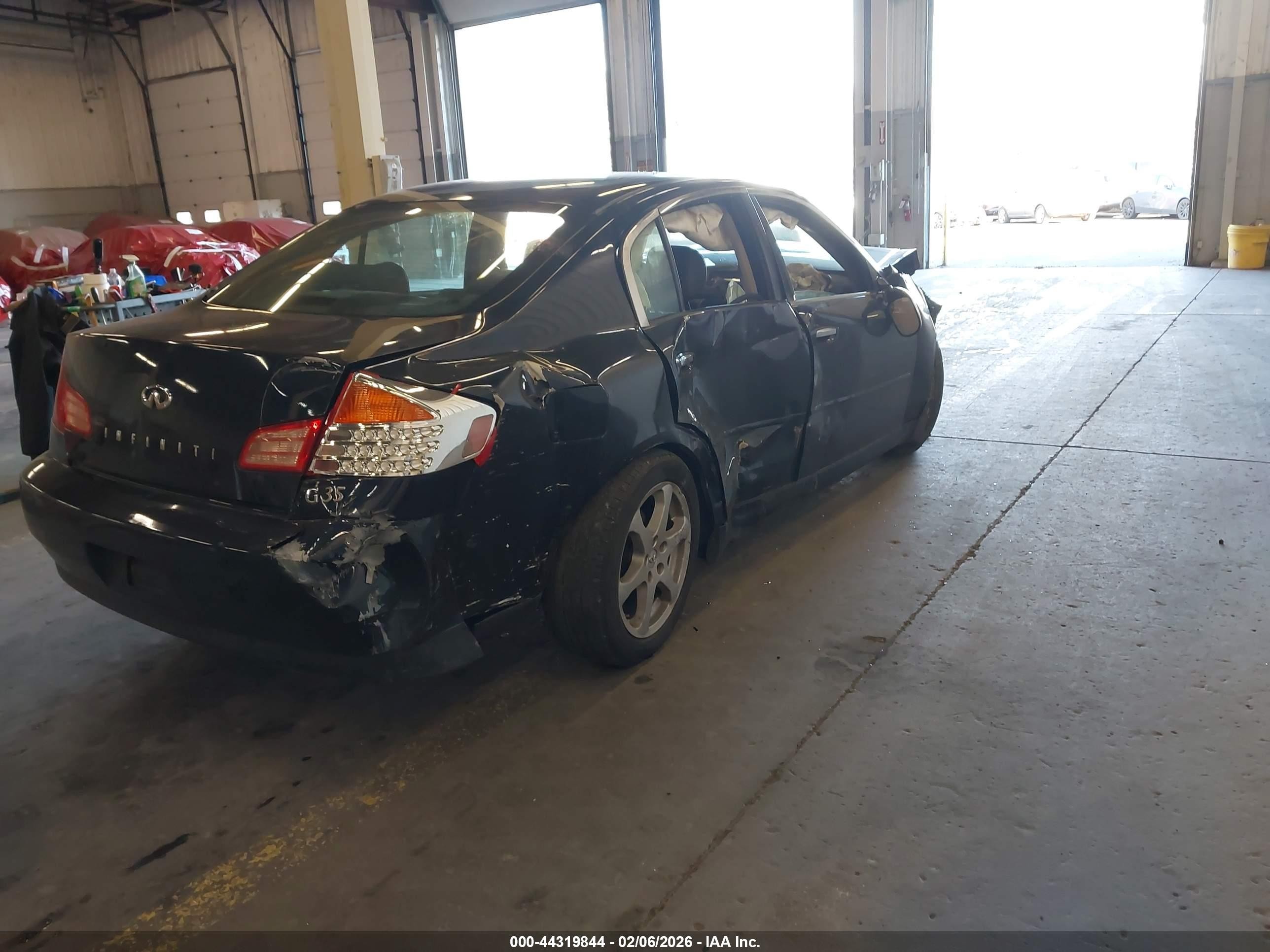 2004 Infiniti G35   Black vin: JNKCV51E84M114296