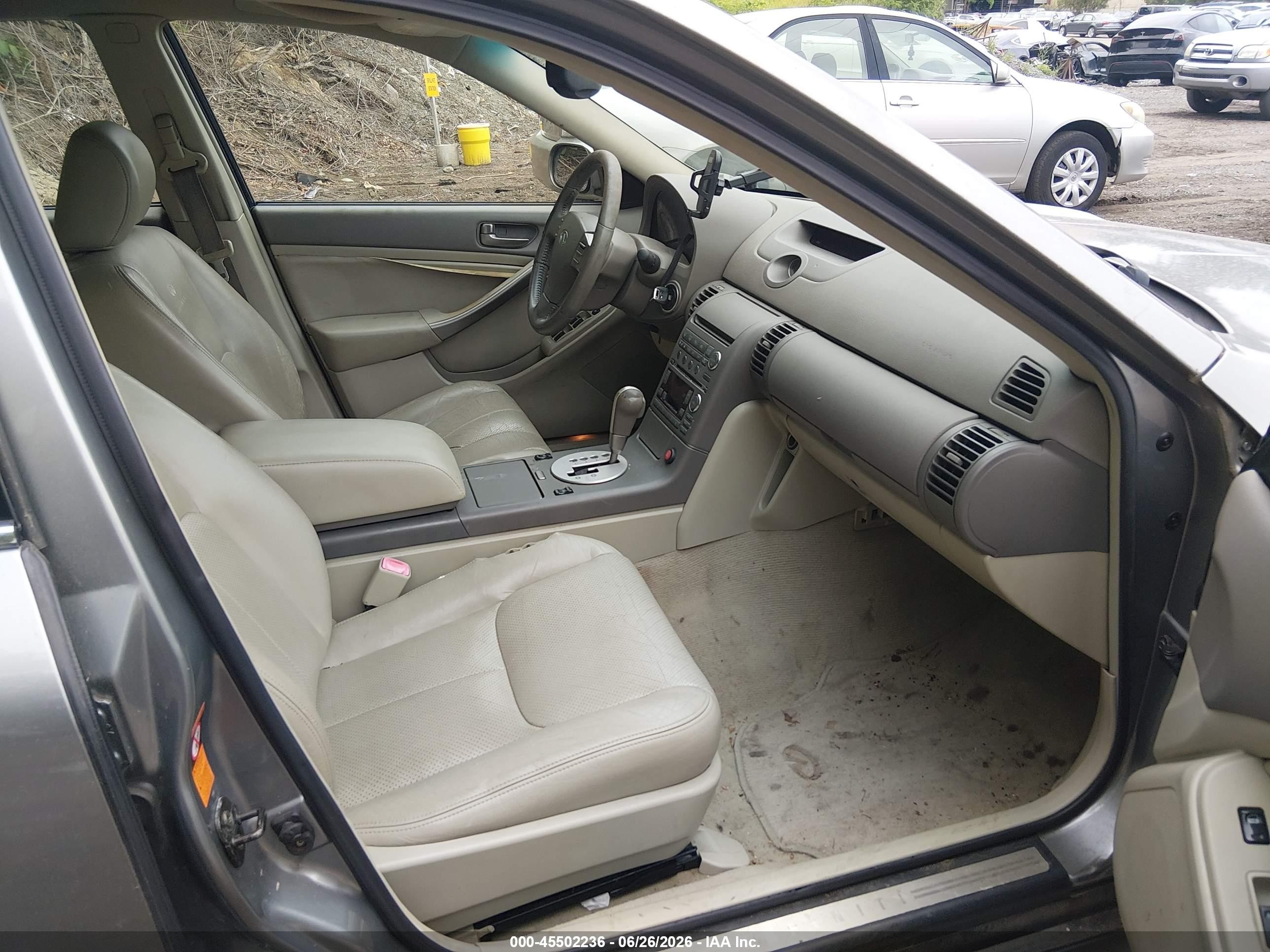2004 Infiniti G35 Pewter vin: JNKCV51E84M619707