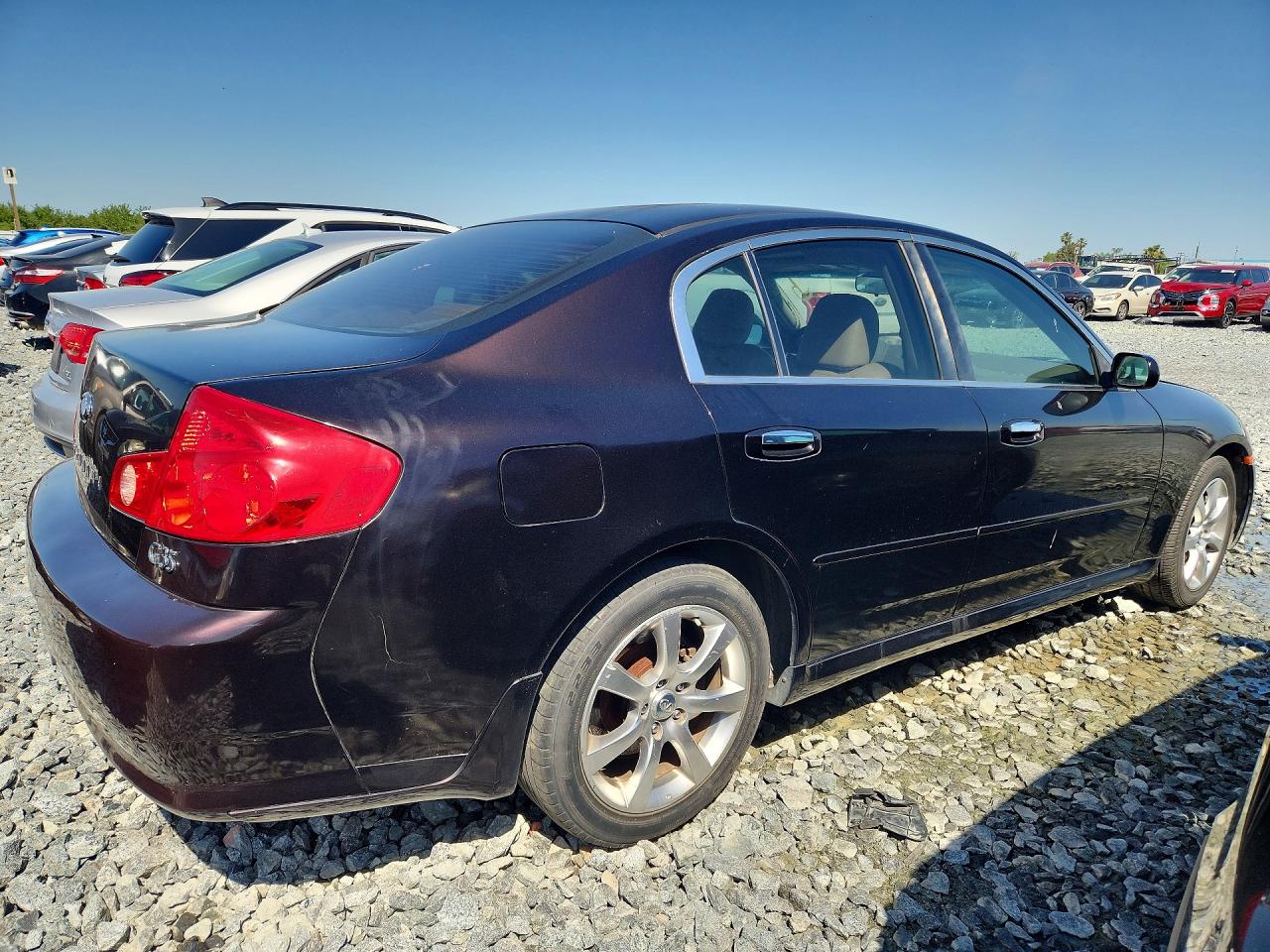 2005 Infiniti G35 Base Brown vin: JNKCV51E85M201522