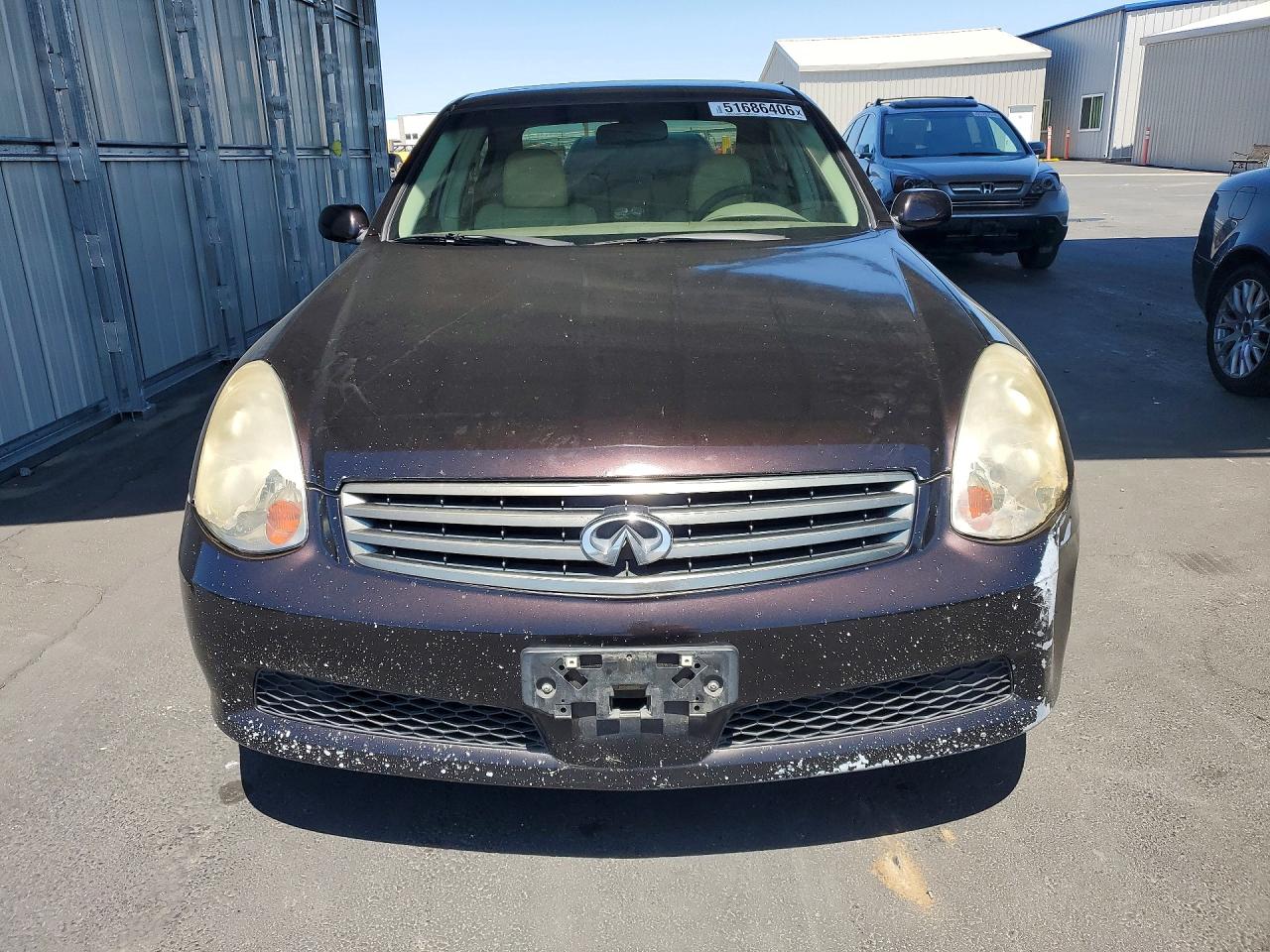 2005 Infiniti G35 Base Brown vin: JNKCV51E85M201522