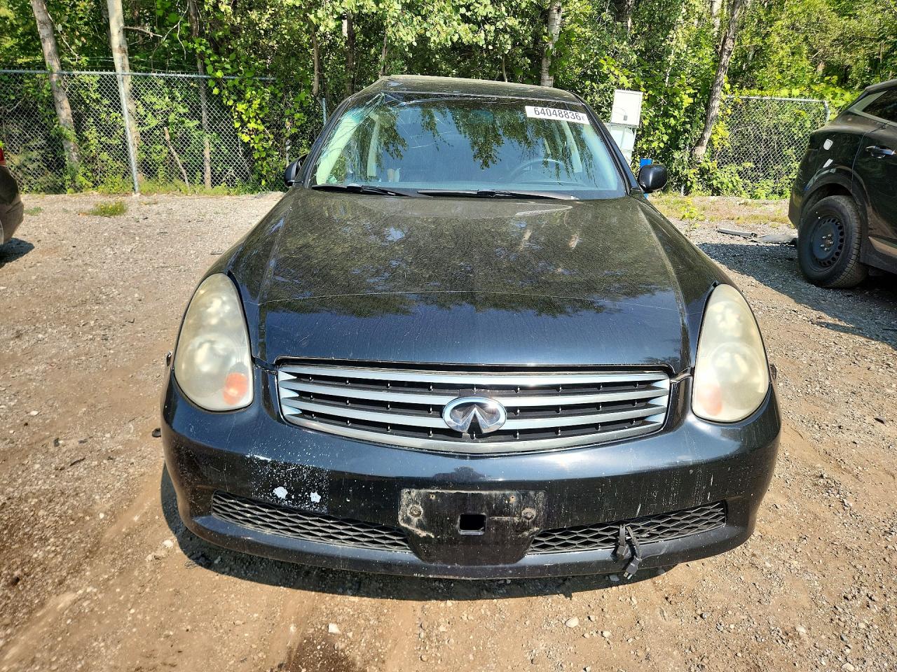 2005 Infiniti G35 Base Black vin: JNKCV51E85M215470