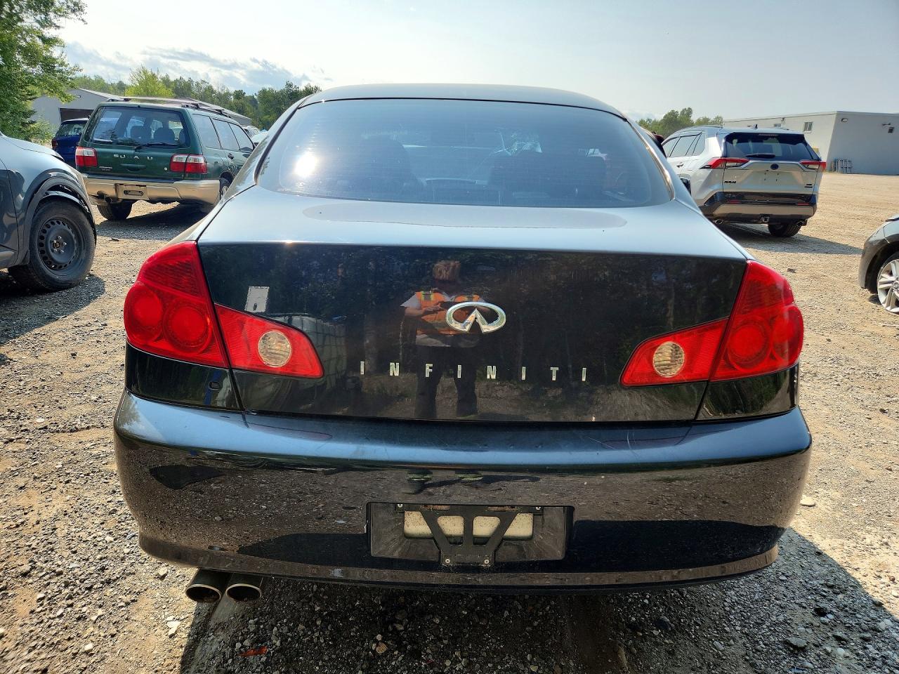 2005 Infiniti G35 Base Black vin: JNKCV51E85M215470