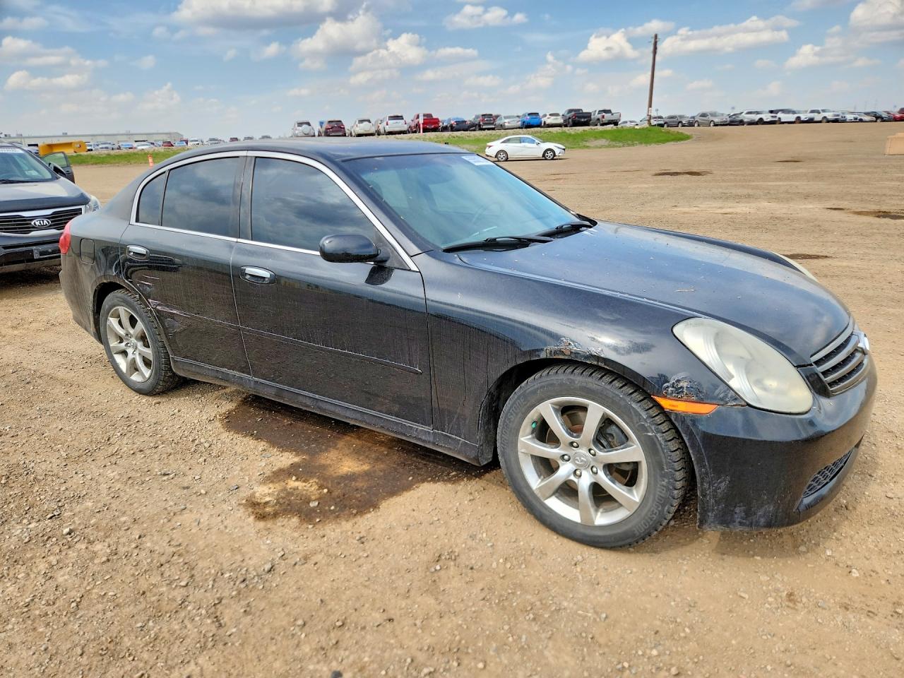 2005 Infiniti G35 Base Black vin: JNKCV51E85M221317