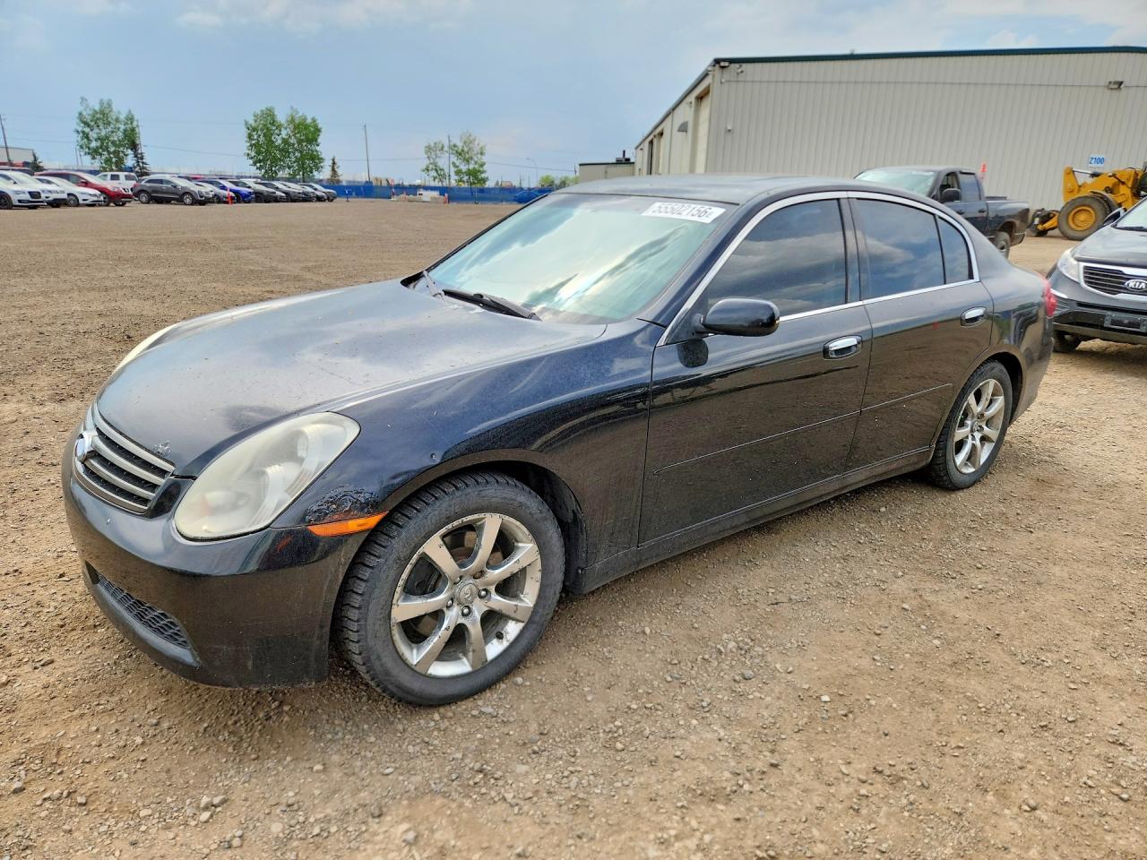 2005 Infiniti G35 Base Черный vin: JNKCV51E85M221317