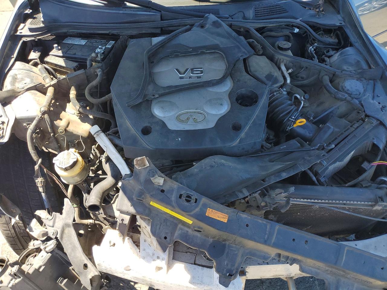 2005 Infiniti G35 Base Blue vin: JNKCV51E85M222340