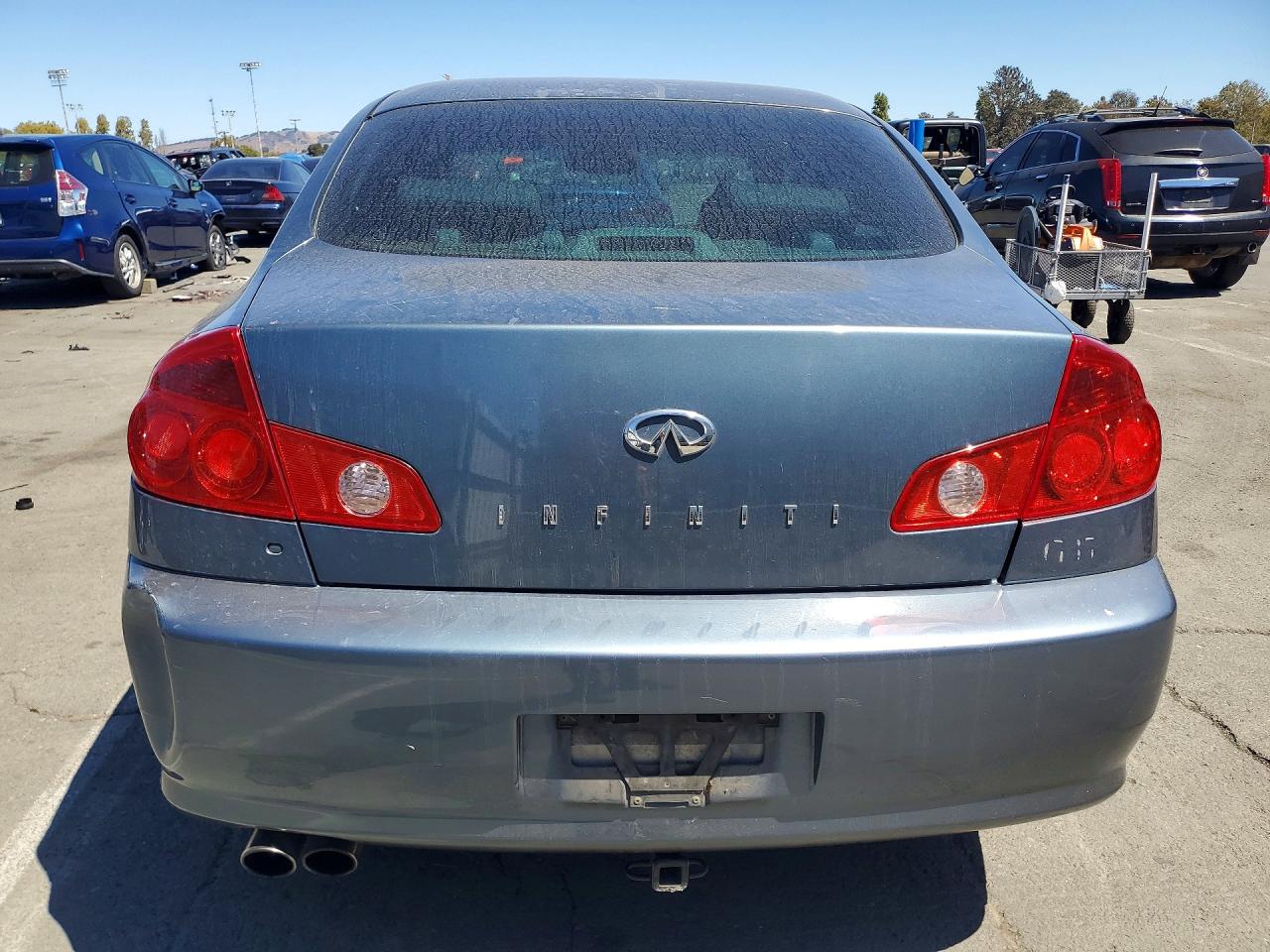 2005 Infiniti G35 Base Blue vin: JNKCV51E85M222340