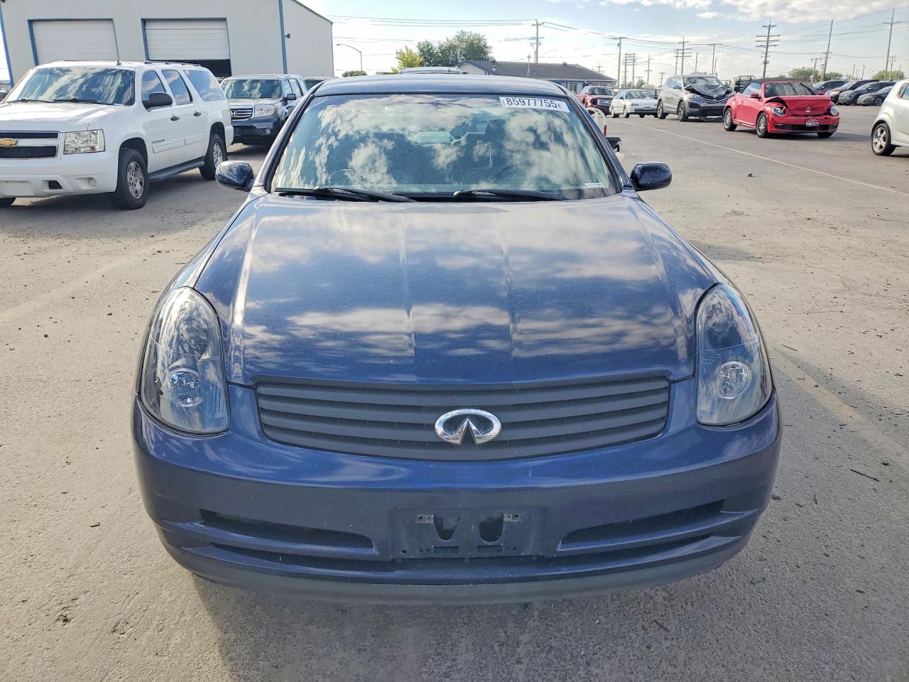 2003 Infiniti G35 Base Blue vin: JNKCV51E93M015890