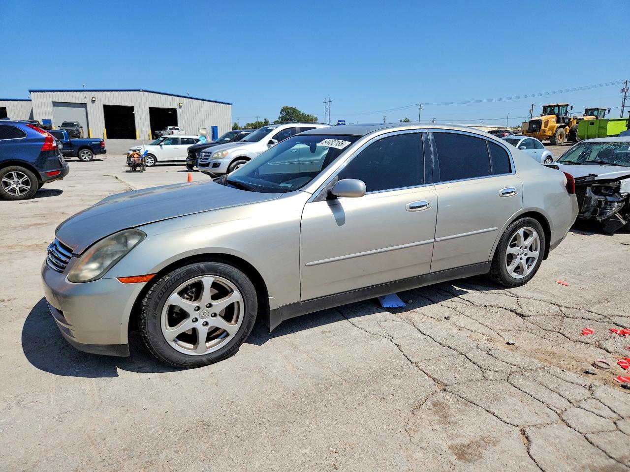 2004 Infiniti G35 Base Бежевый vin: JNKCV51E94M107826