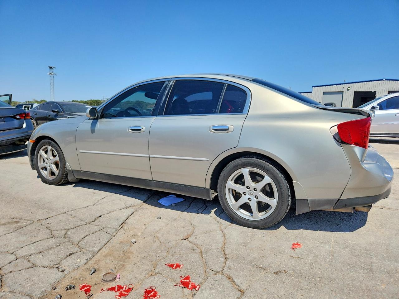 2004 Infiniti G35 Base Бежевый vin: JNKCV51E94M107826
