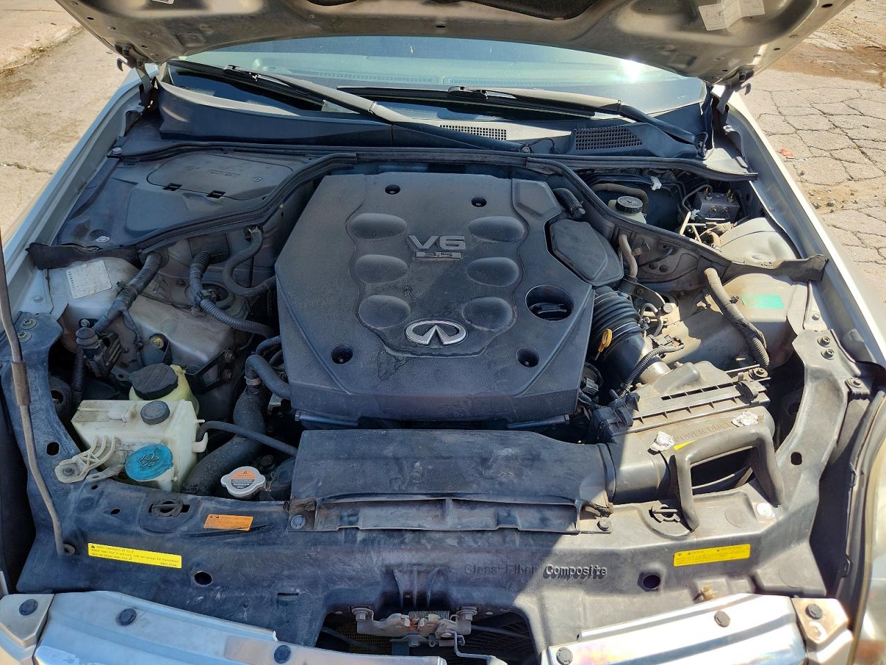 2004 Infiniti G35 Base Бежевый vin: JNKCV51E94M107826